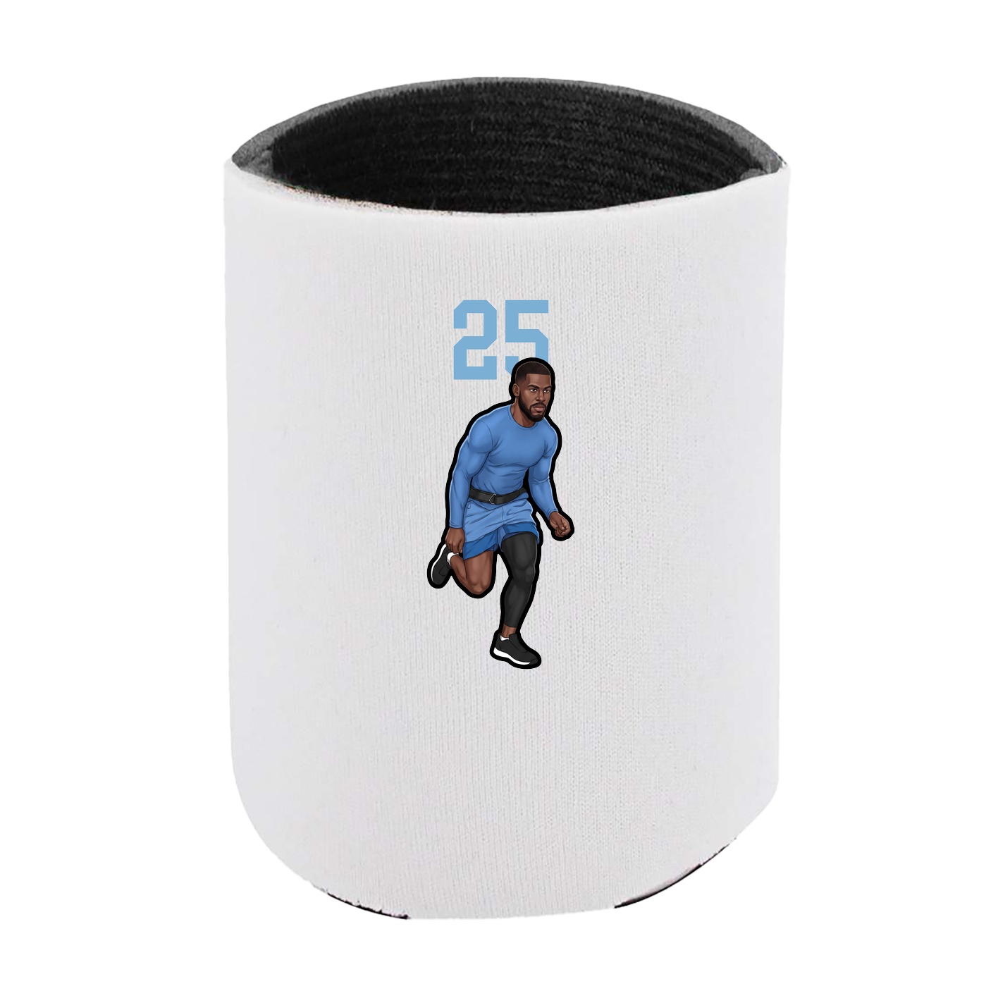 Can Holder — Number Top in White