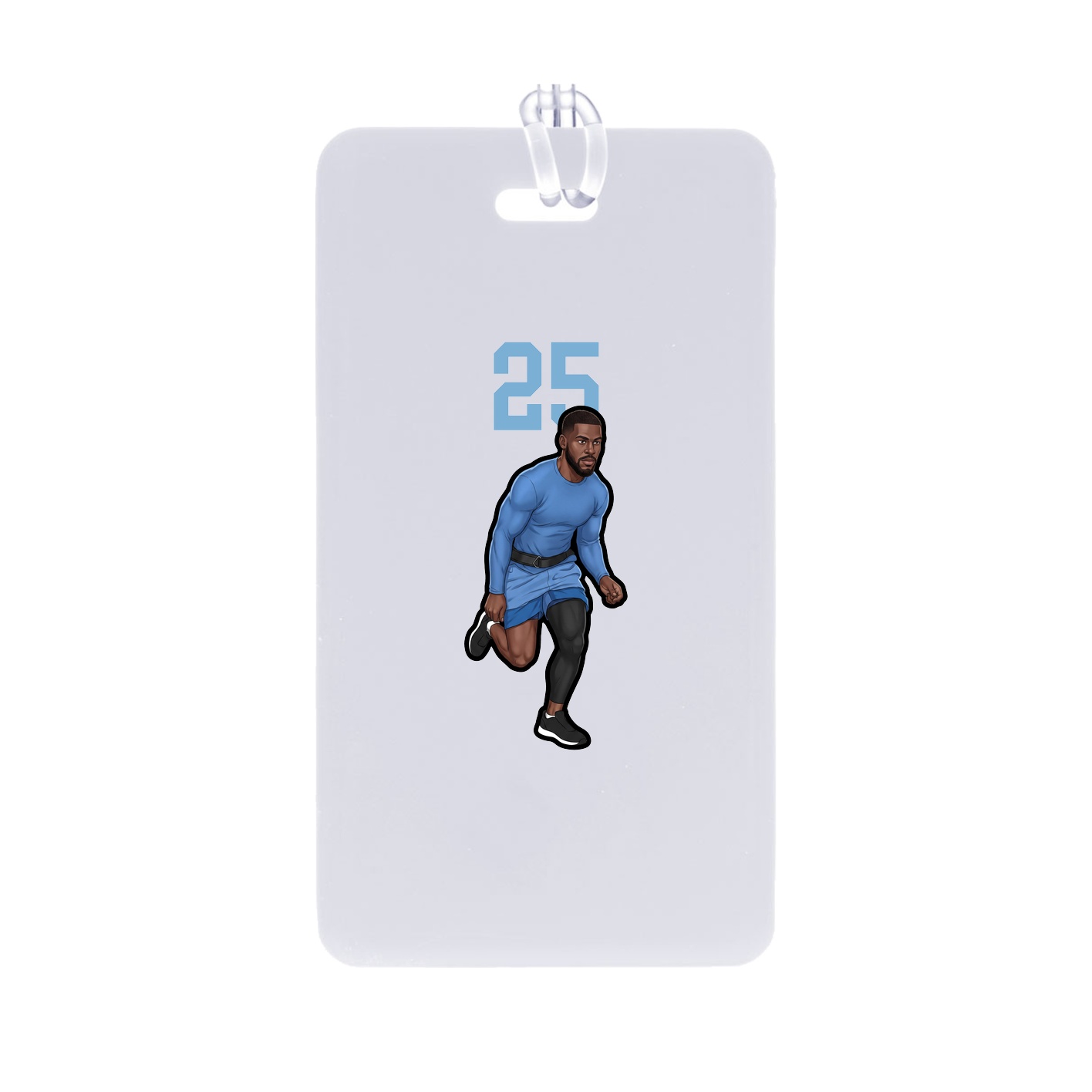 Bag Tag — Number Top in Classic