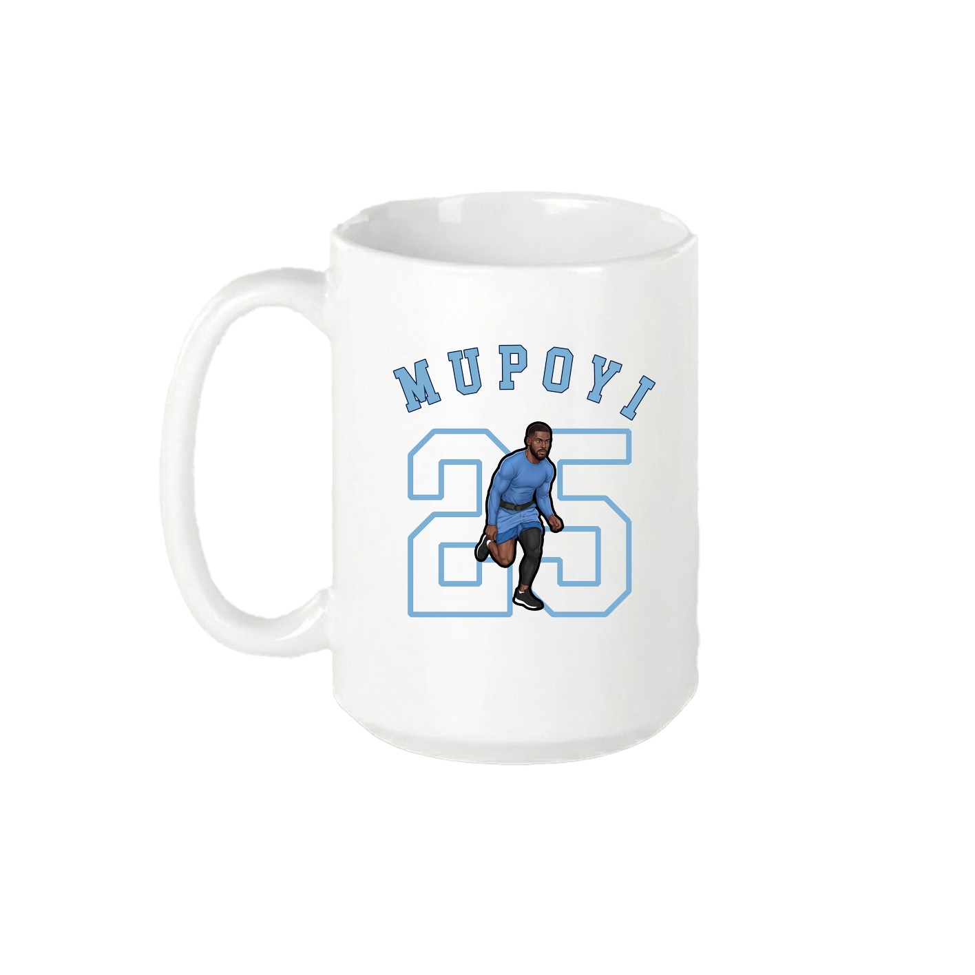 15oz Coffee Mug — Shirsey Arch in White