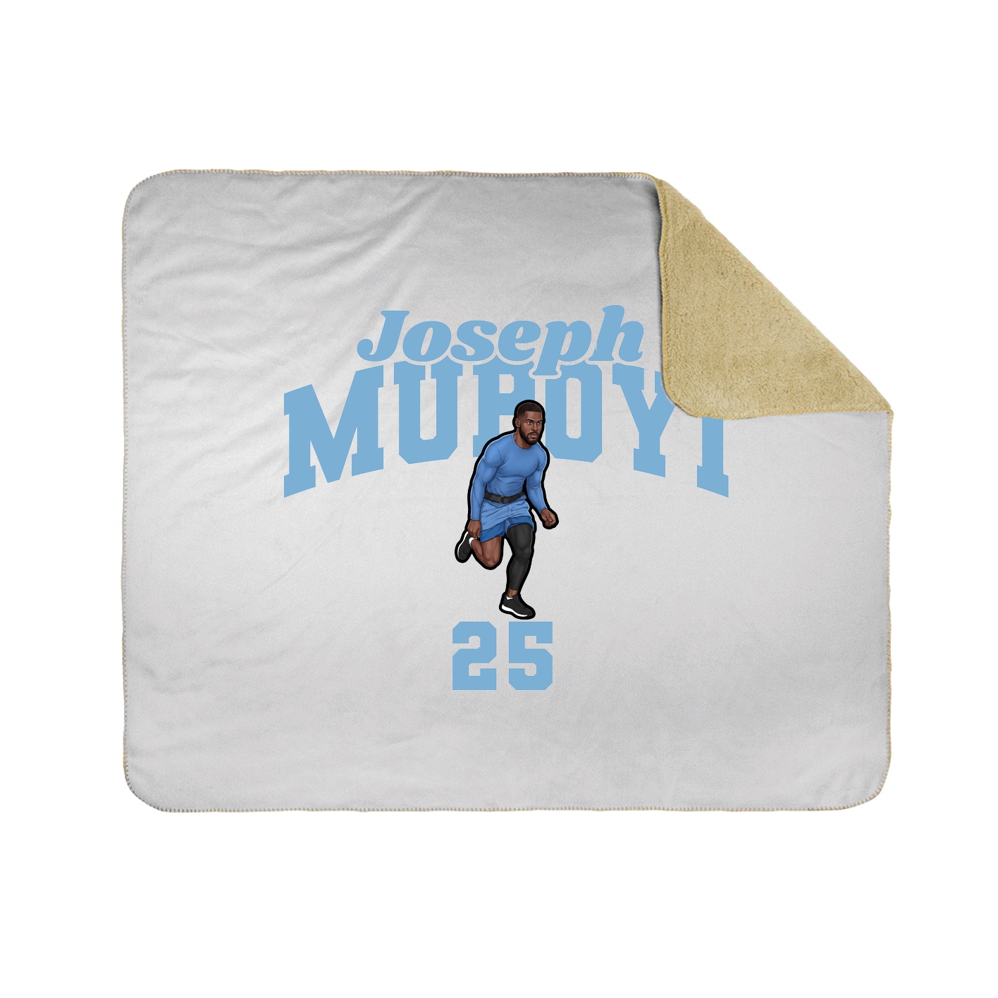 Throw Blanket — Signature Arch in White