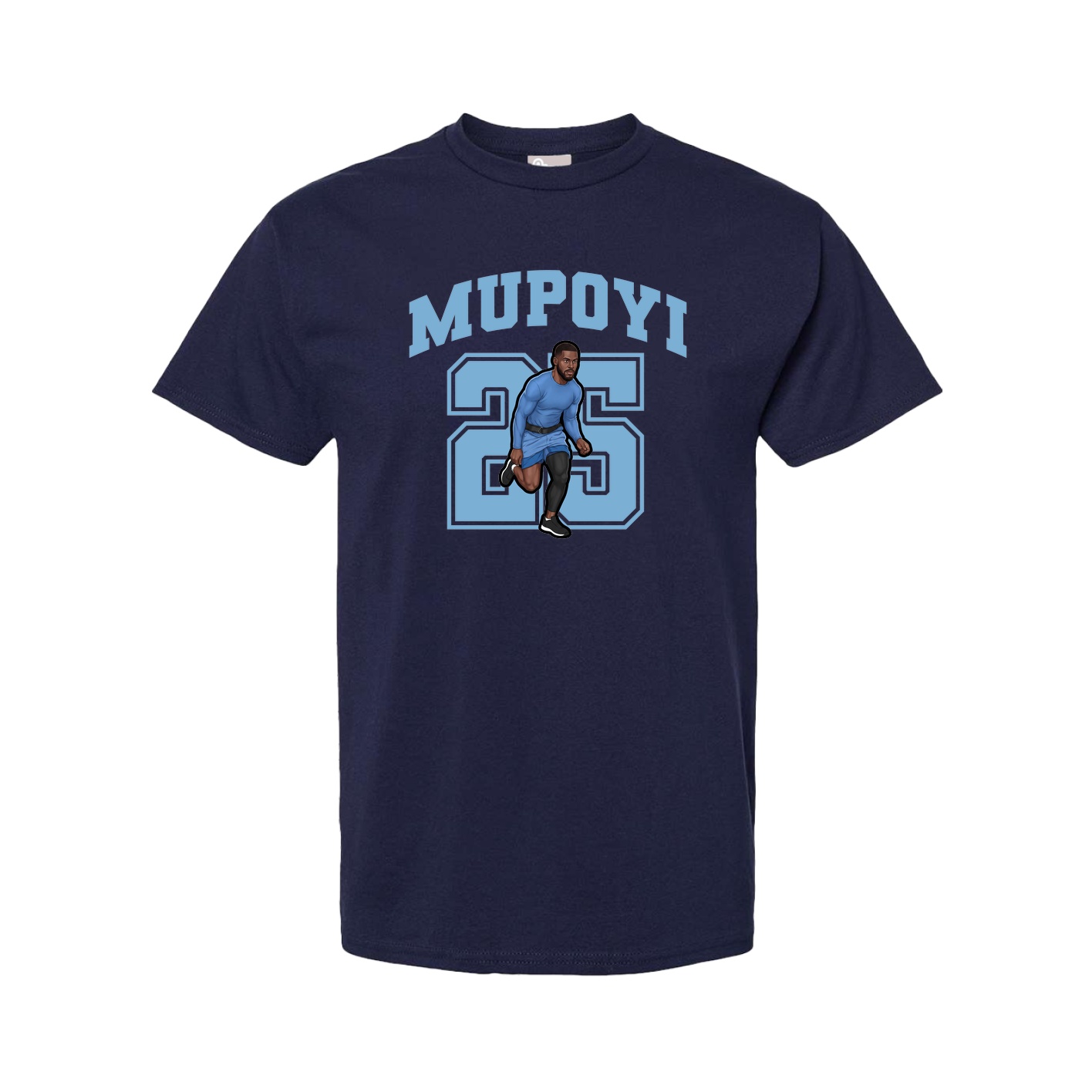 Tee — Number in Navy