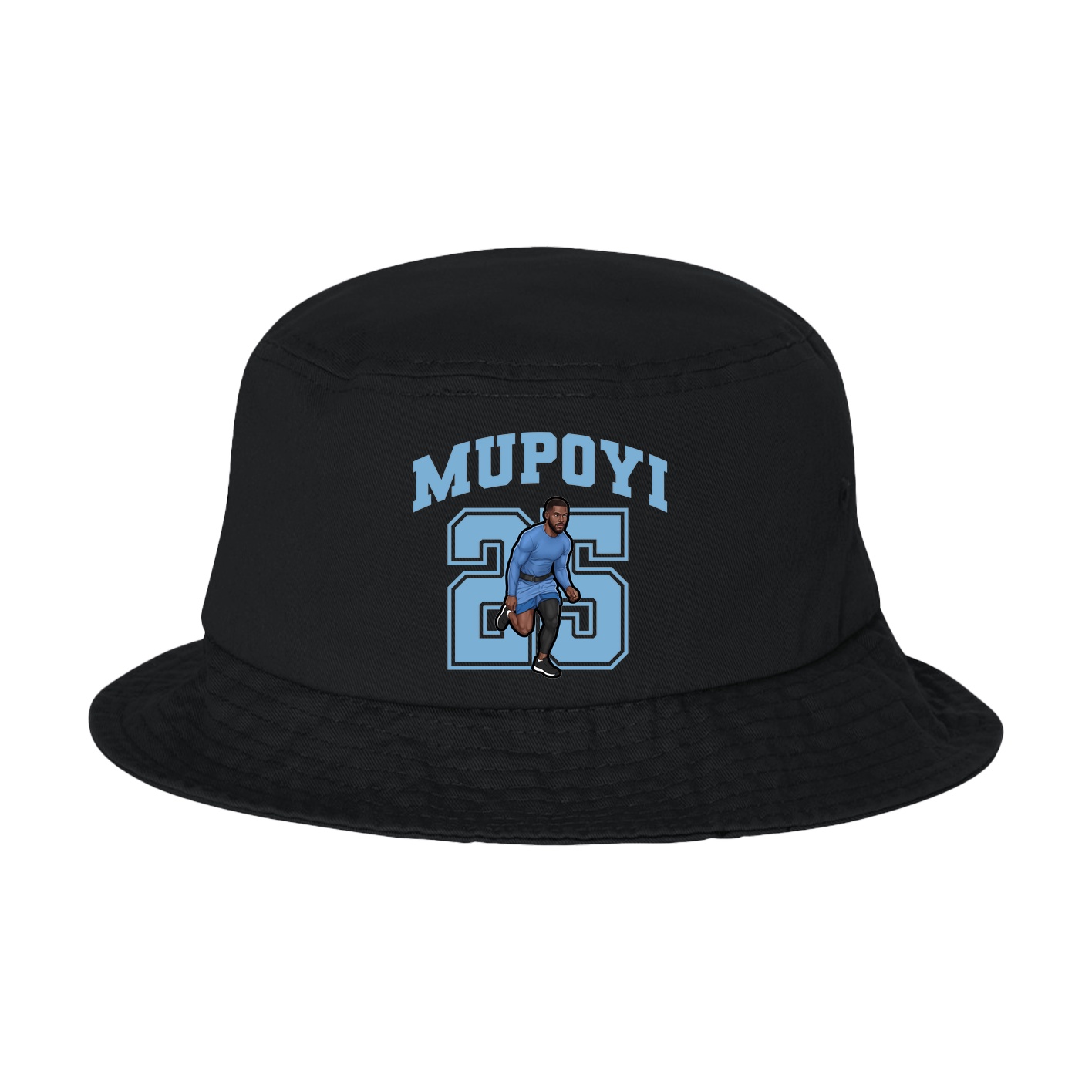 Bucket Cap — Number in Black