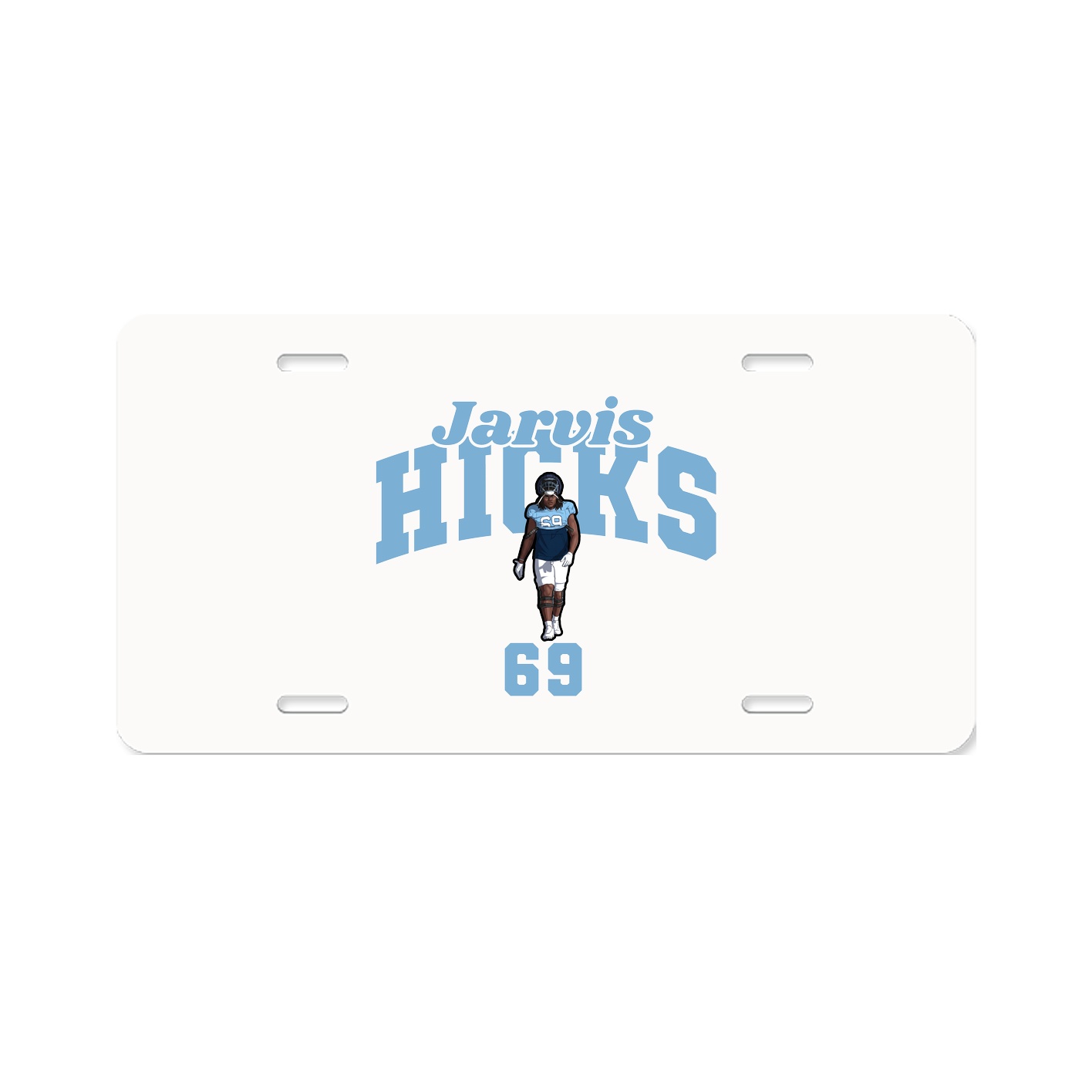 License Plate — Signature Arch in Classic