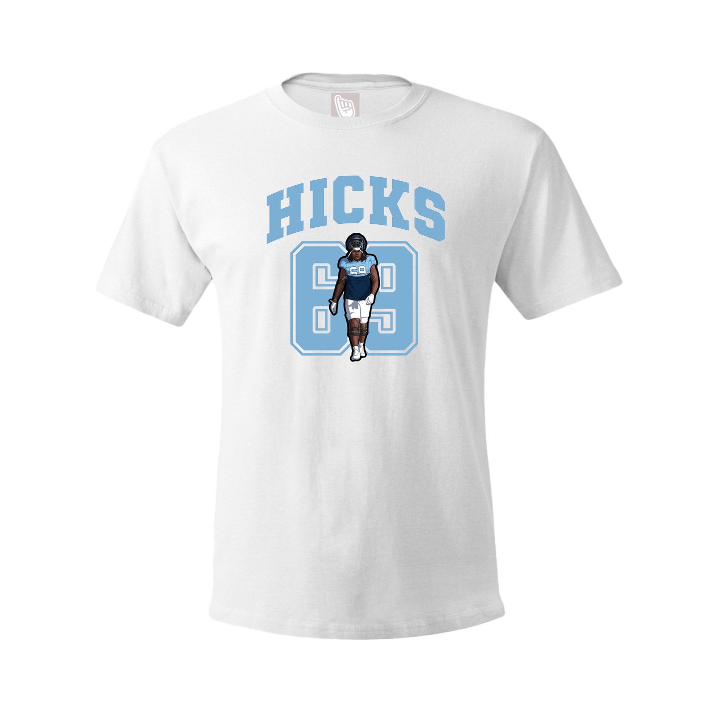 Tee — Number in White
