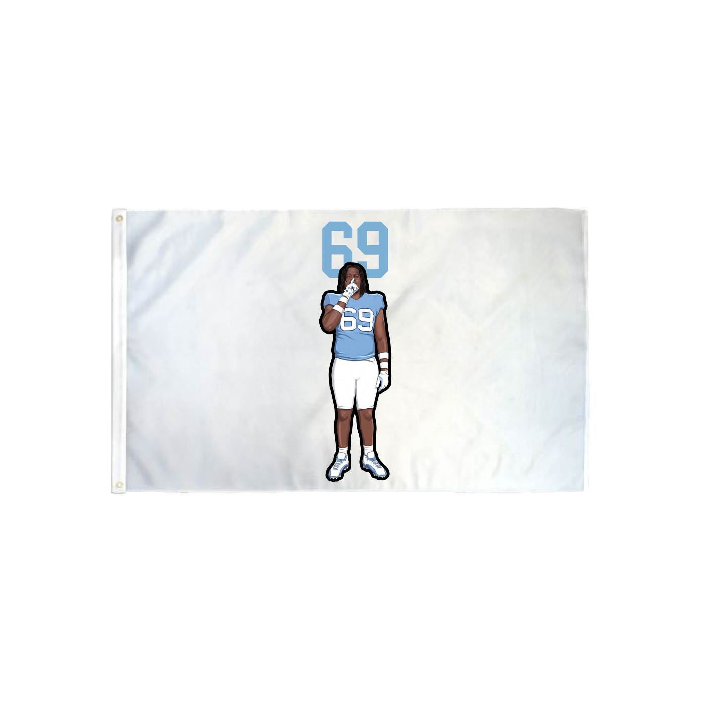 3x5 Flag — Number Top in Classic