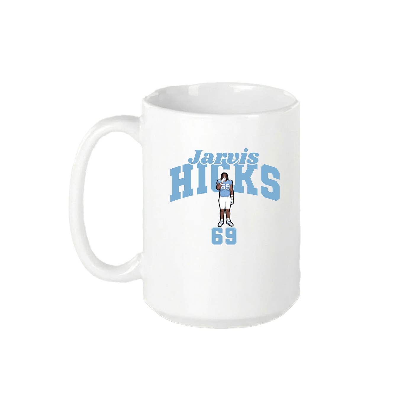 15oz Coffee Mug — Signature Arch in White