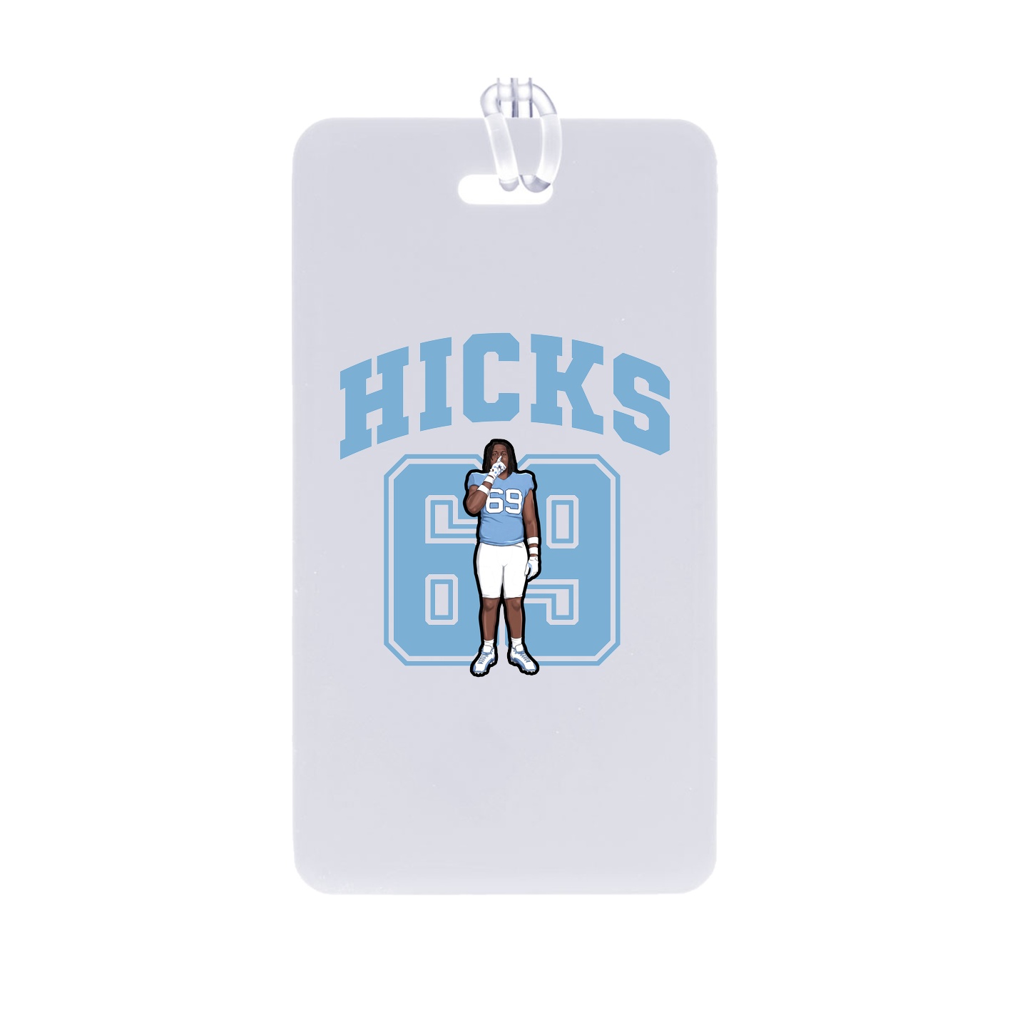 Bag Tag — Number in Classic