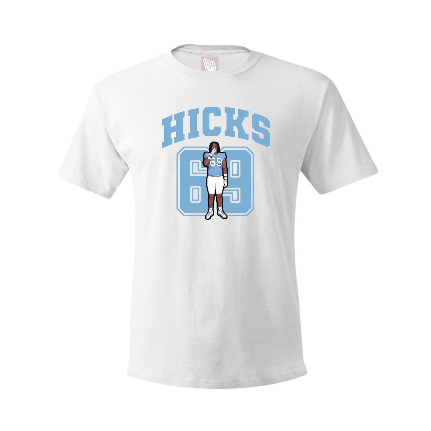 Tee — Number in White