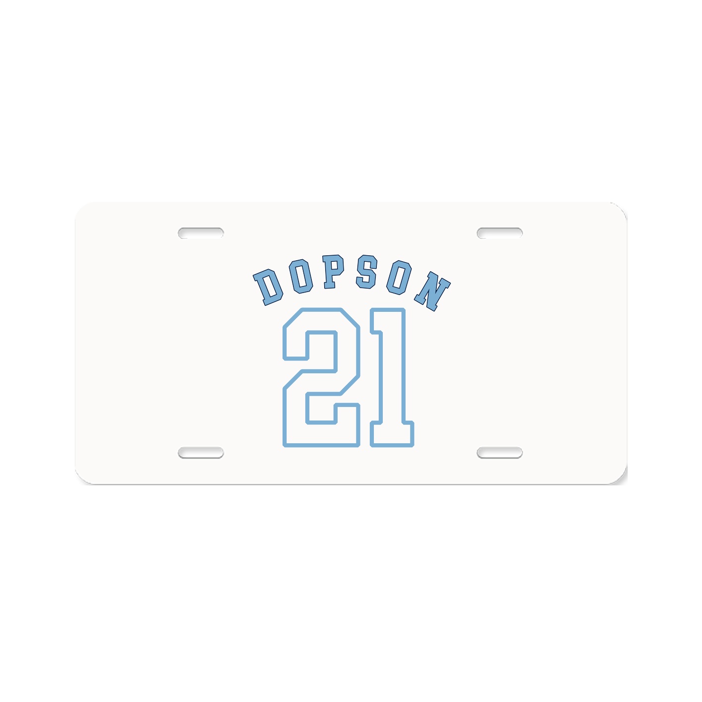 License Plate — Shirsey Arch in Classic