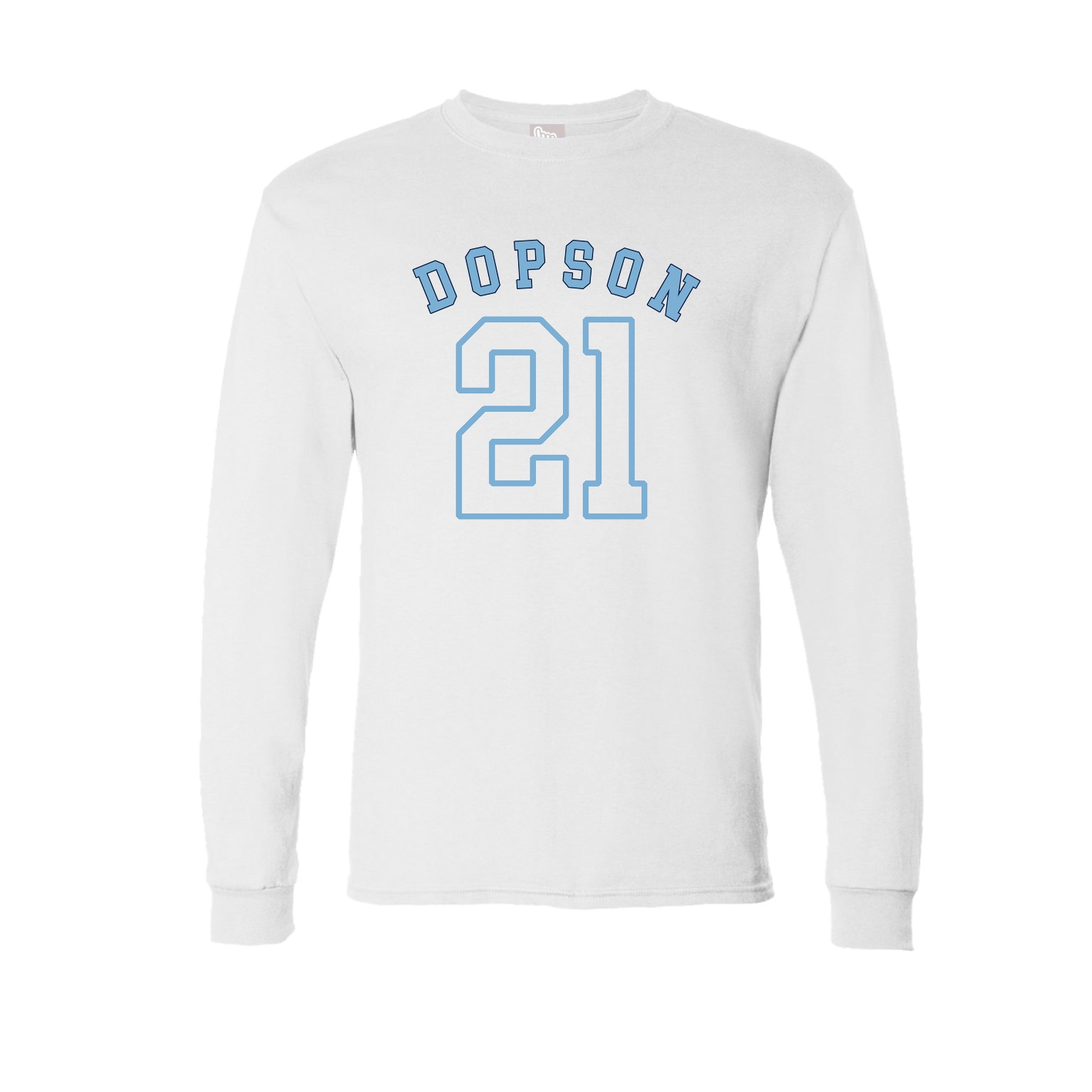 Long Sleeve Tee — Shirsey Arch in White