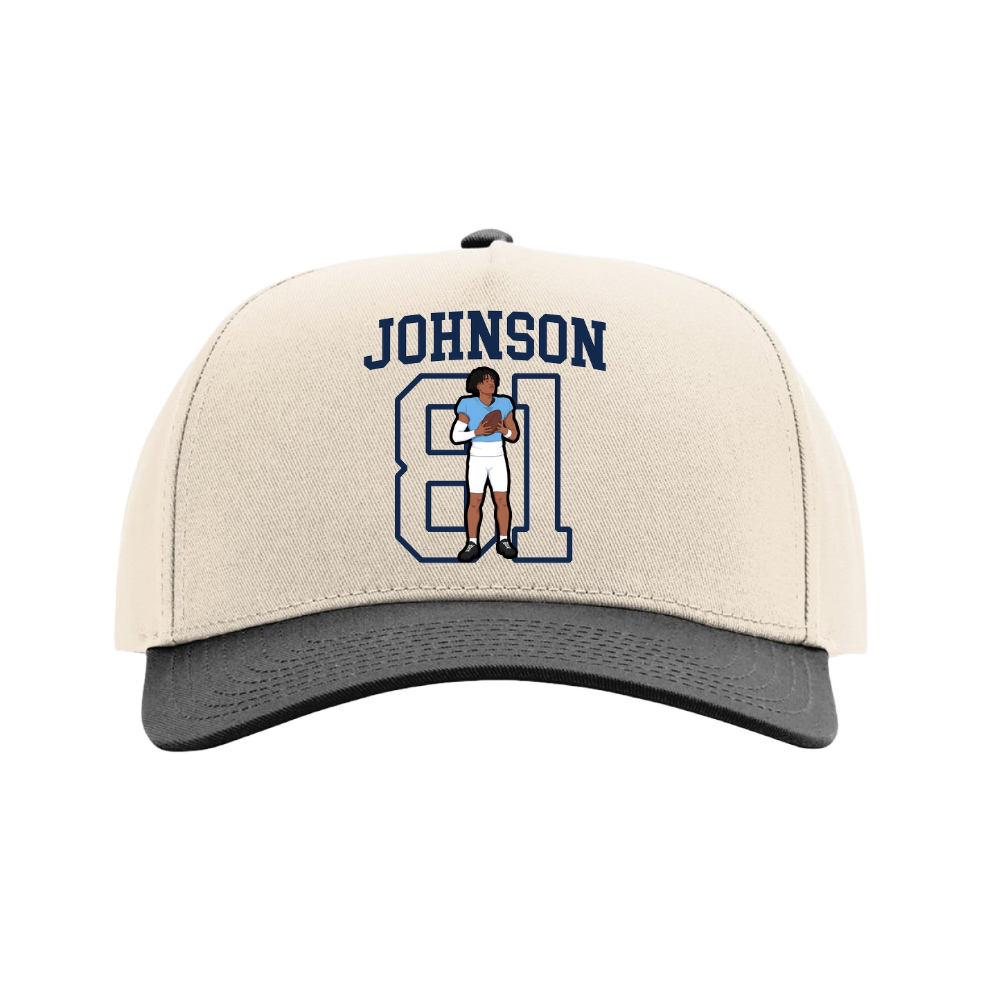 Full Fabric Five-Panel Champ Cap