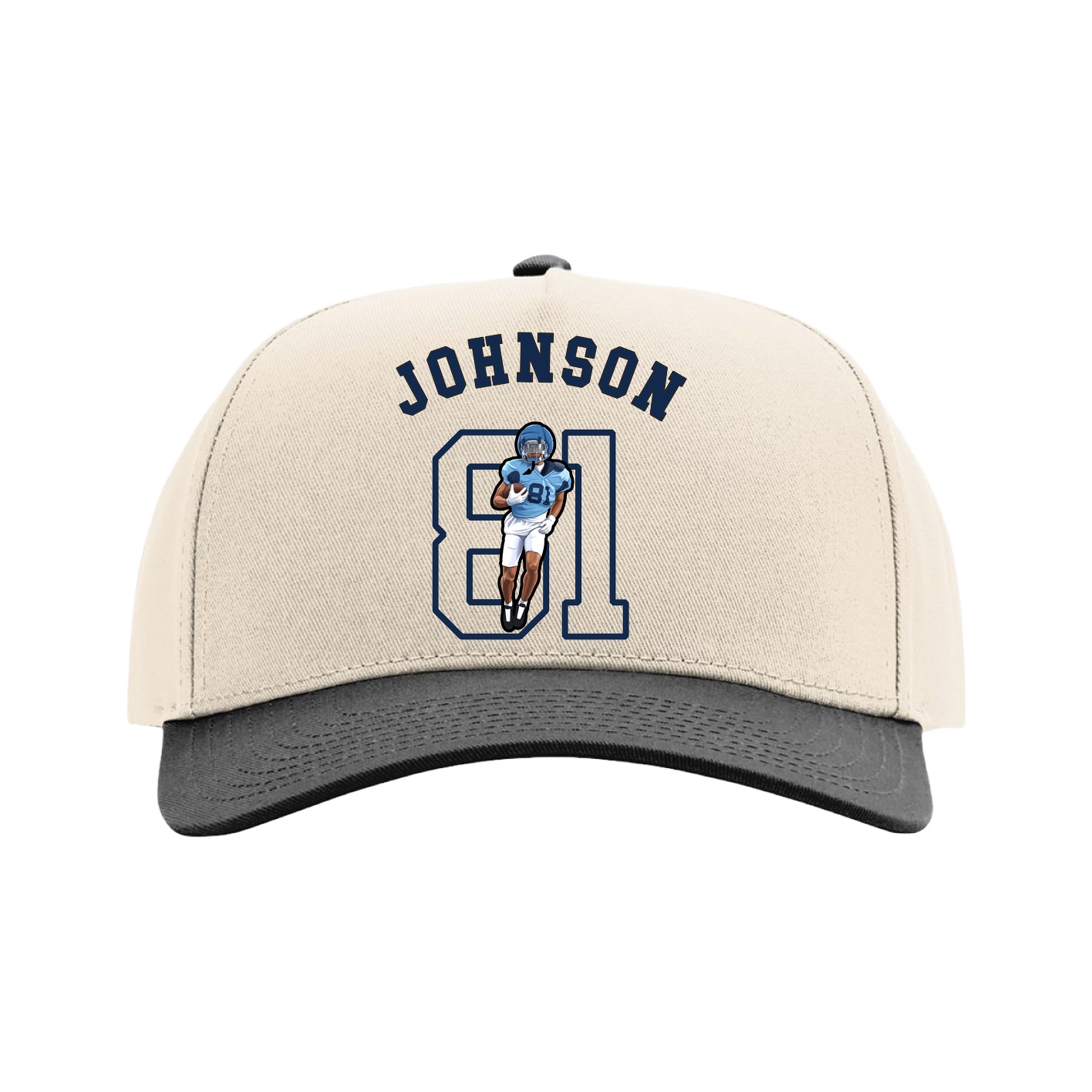 Full Fabric Five-Panel Champ Cap