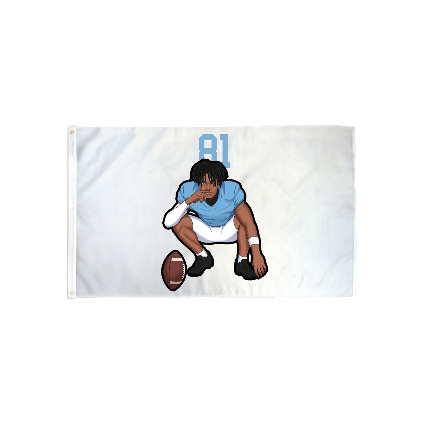 3x5 Flag — Number Top in Classic