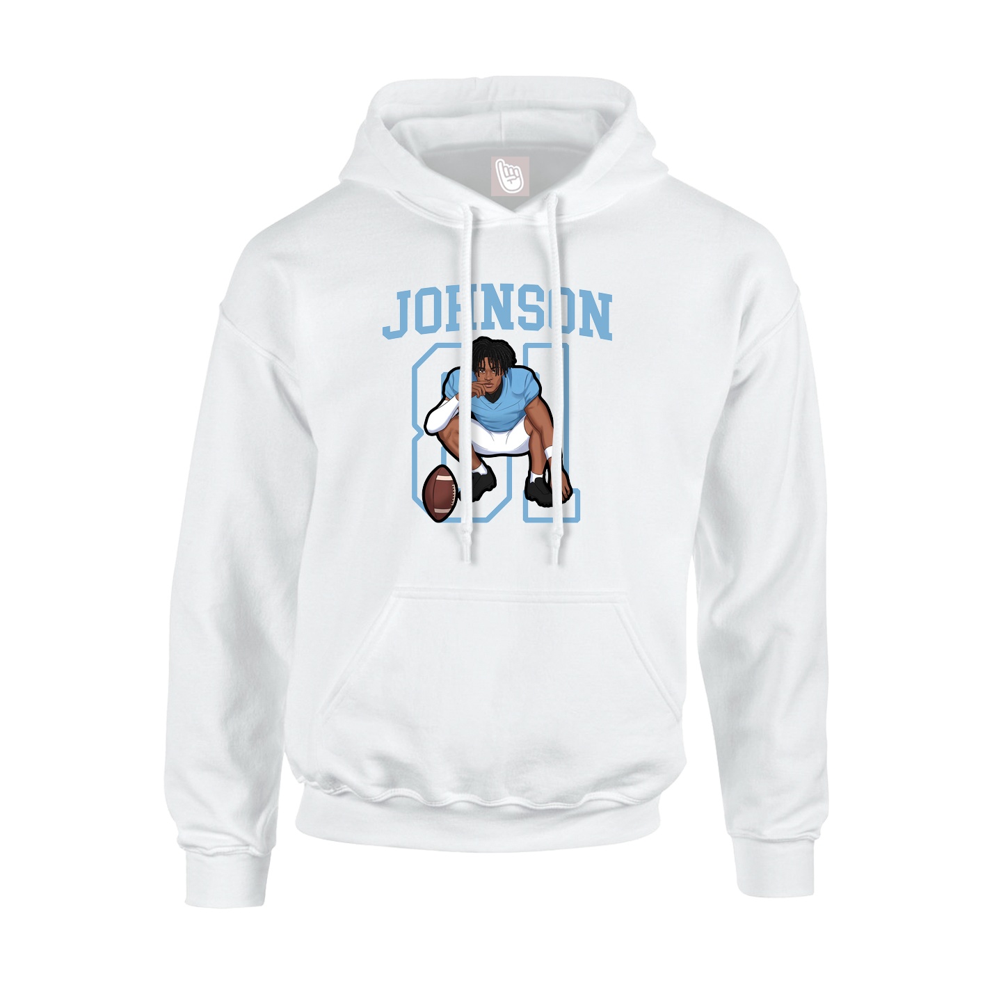 Youth Hoodie — Shirsey in White