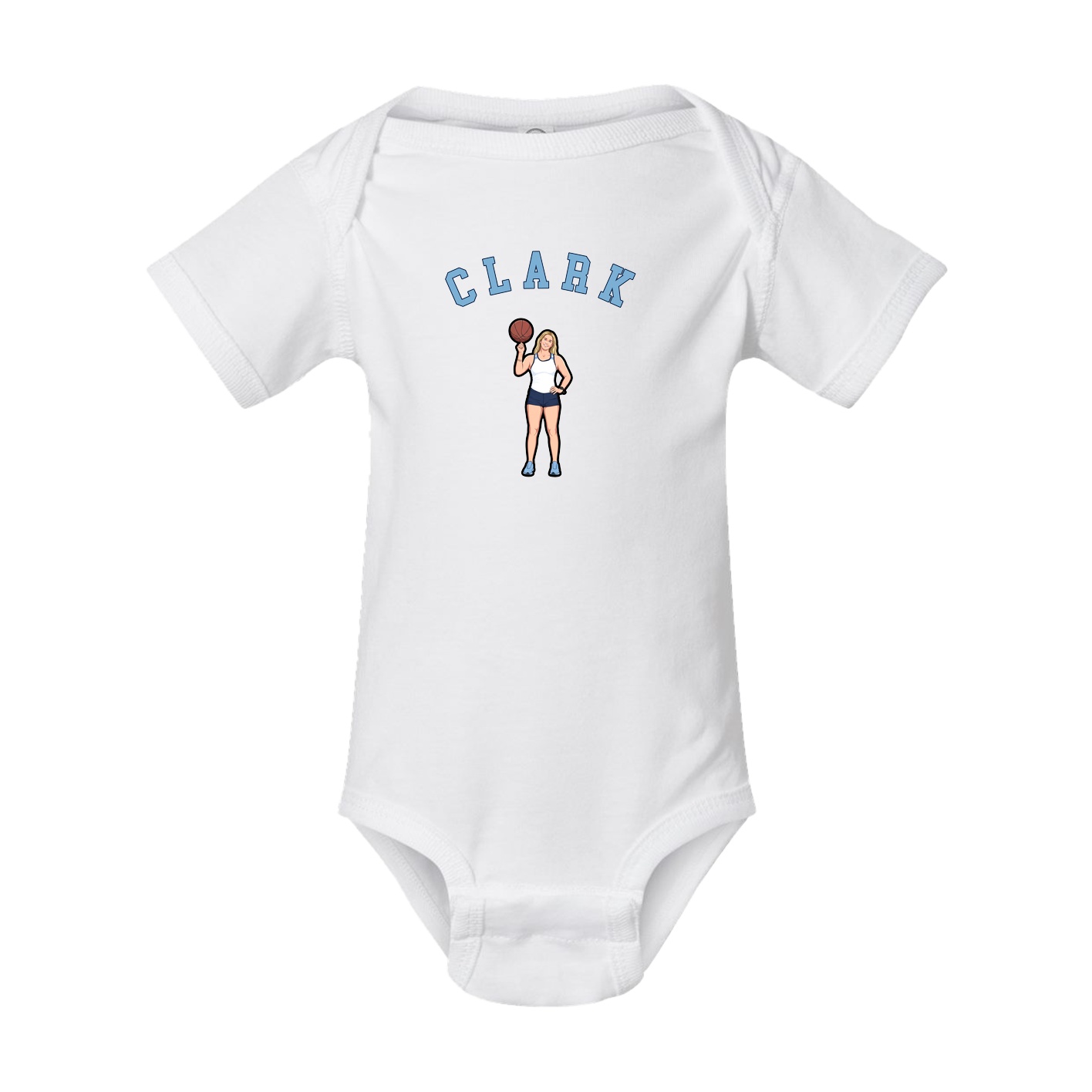Baby Onesie — Shirsey Arch in White