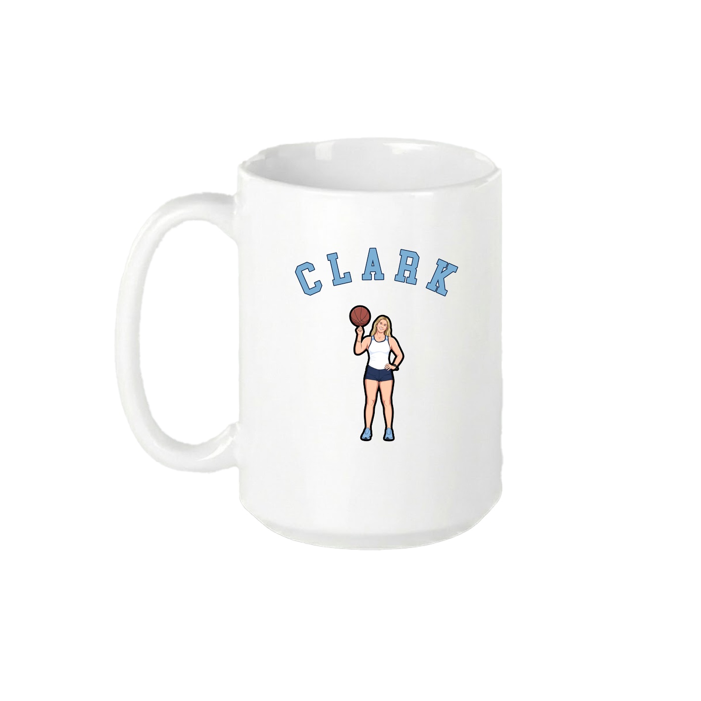 15oz Coffee Mug — Shirsey Arch in White
