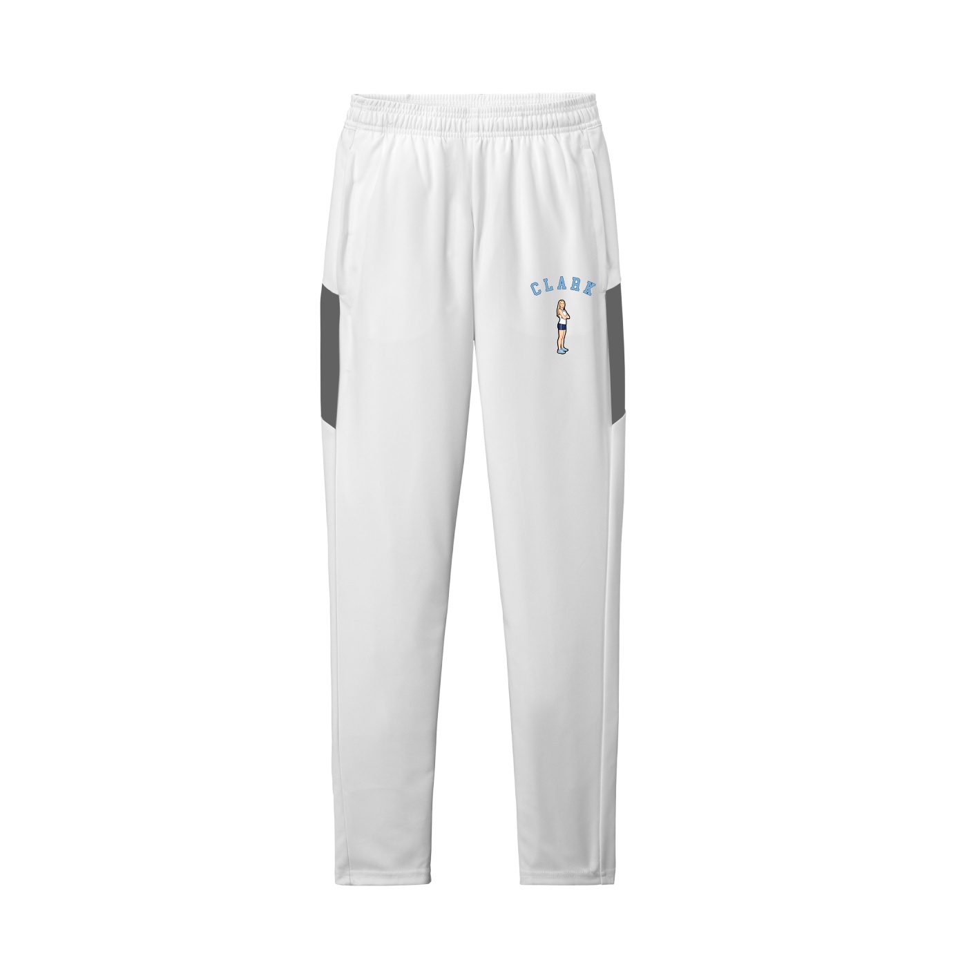 Team Travel Pant — Shirsey Arch in White/Grey