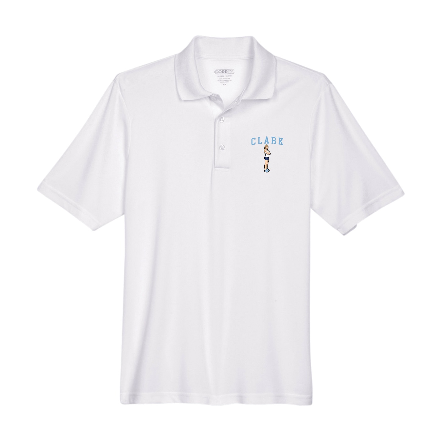 Performance Polo — Shirsey in White