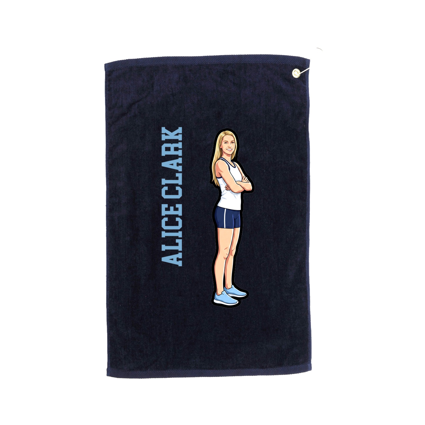 Terry Velour Golf Towel