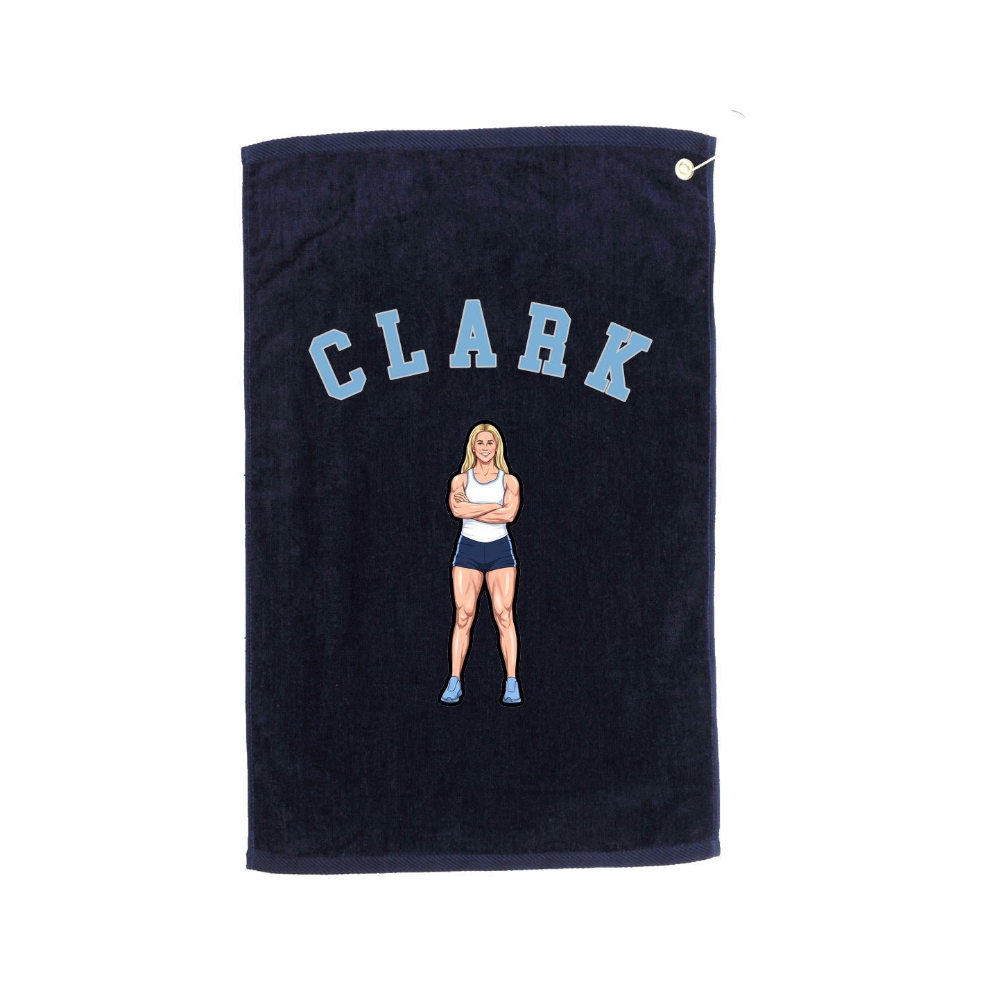 Golf Towel — Shirsey Arch in Navy