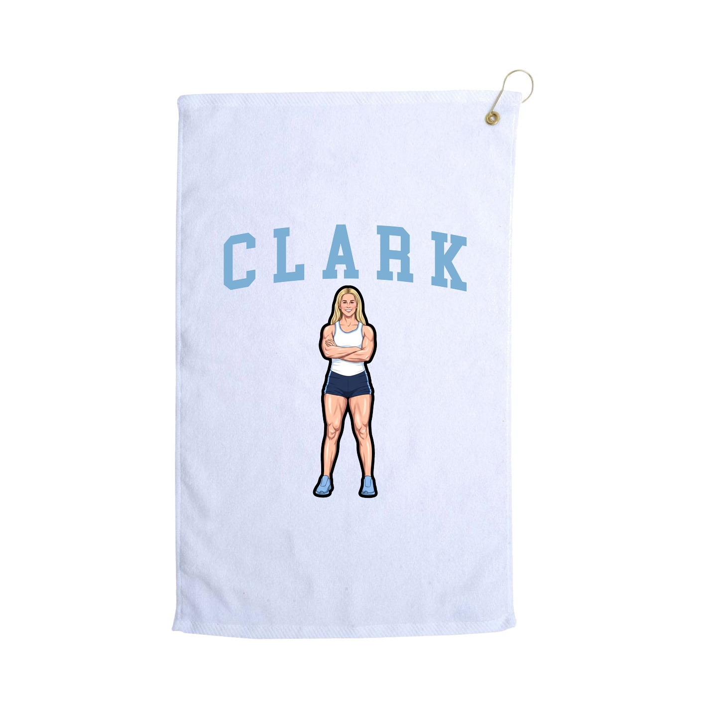 Golf Towel — Shirsey in White