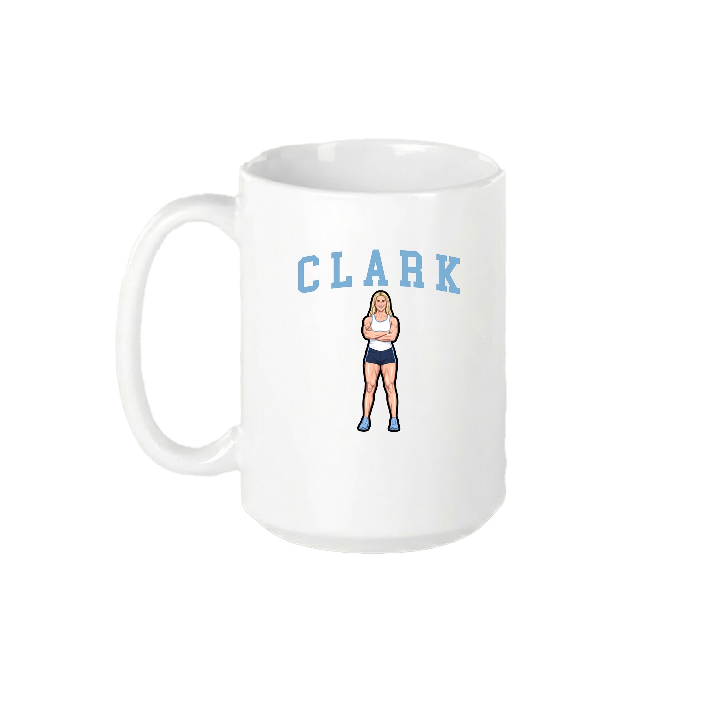 15oz Coffee Mug — Shirsey in White