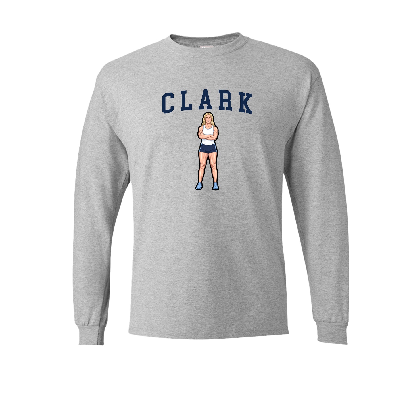 Long Sleeve Tee — Shirsey in Grey