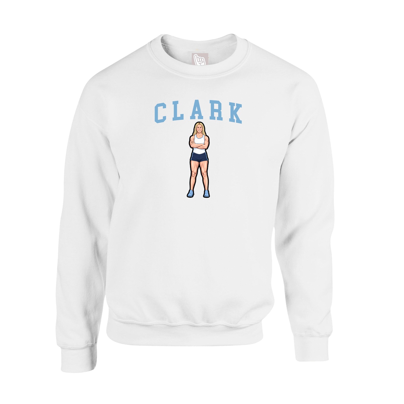 Fleece Crew — Shirsey in White