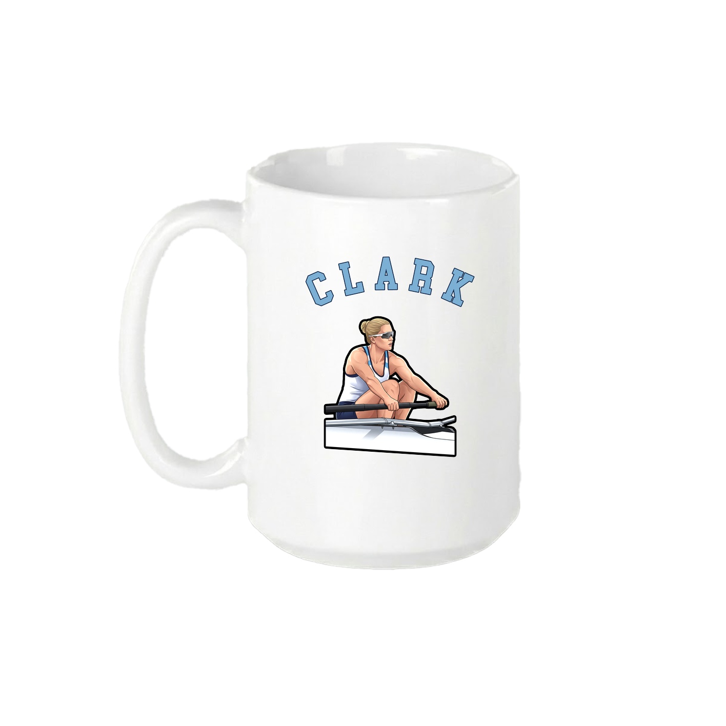 15oz Coffee Mug — Shirsey Arch in White