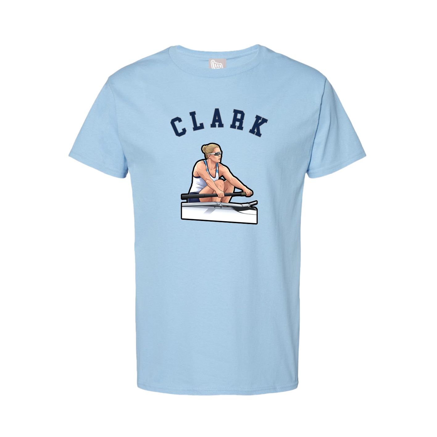 Youth Tee — Shirsey Arch in Light Blue