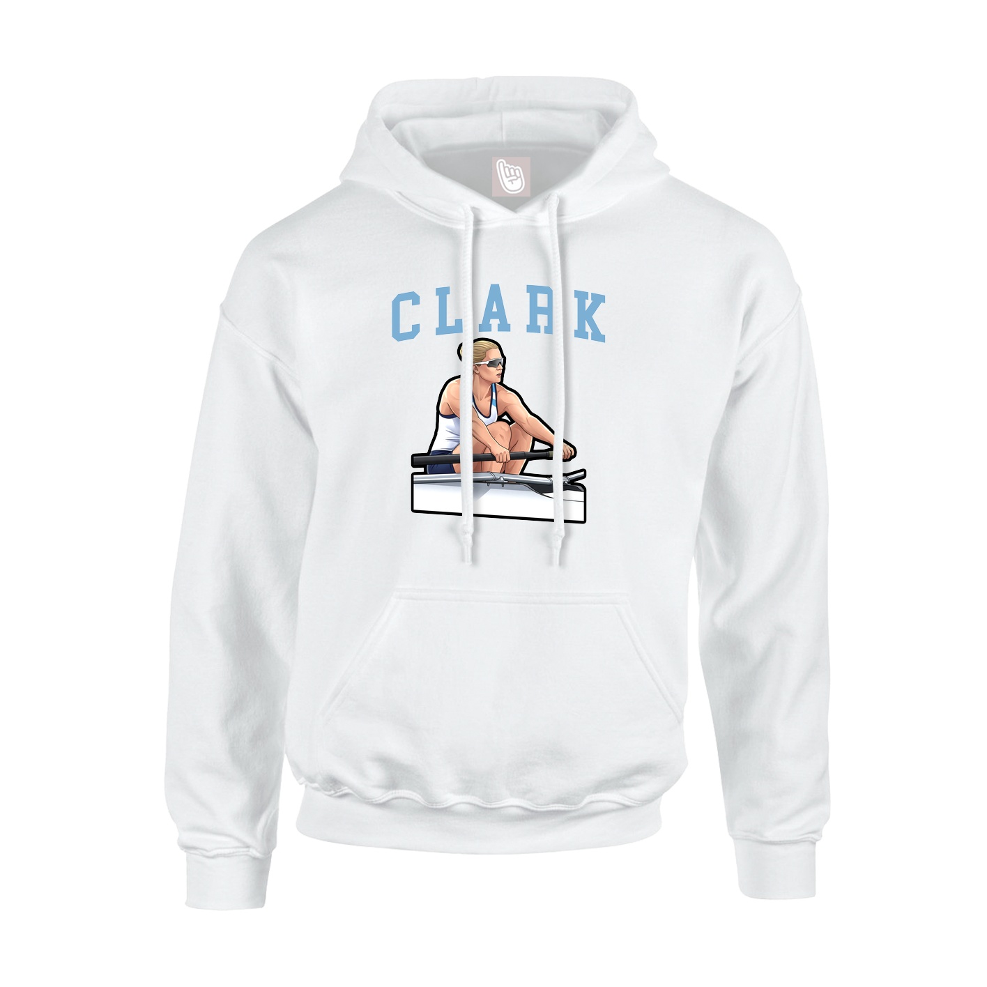 Youth Hoodie — Shirsey in White