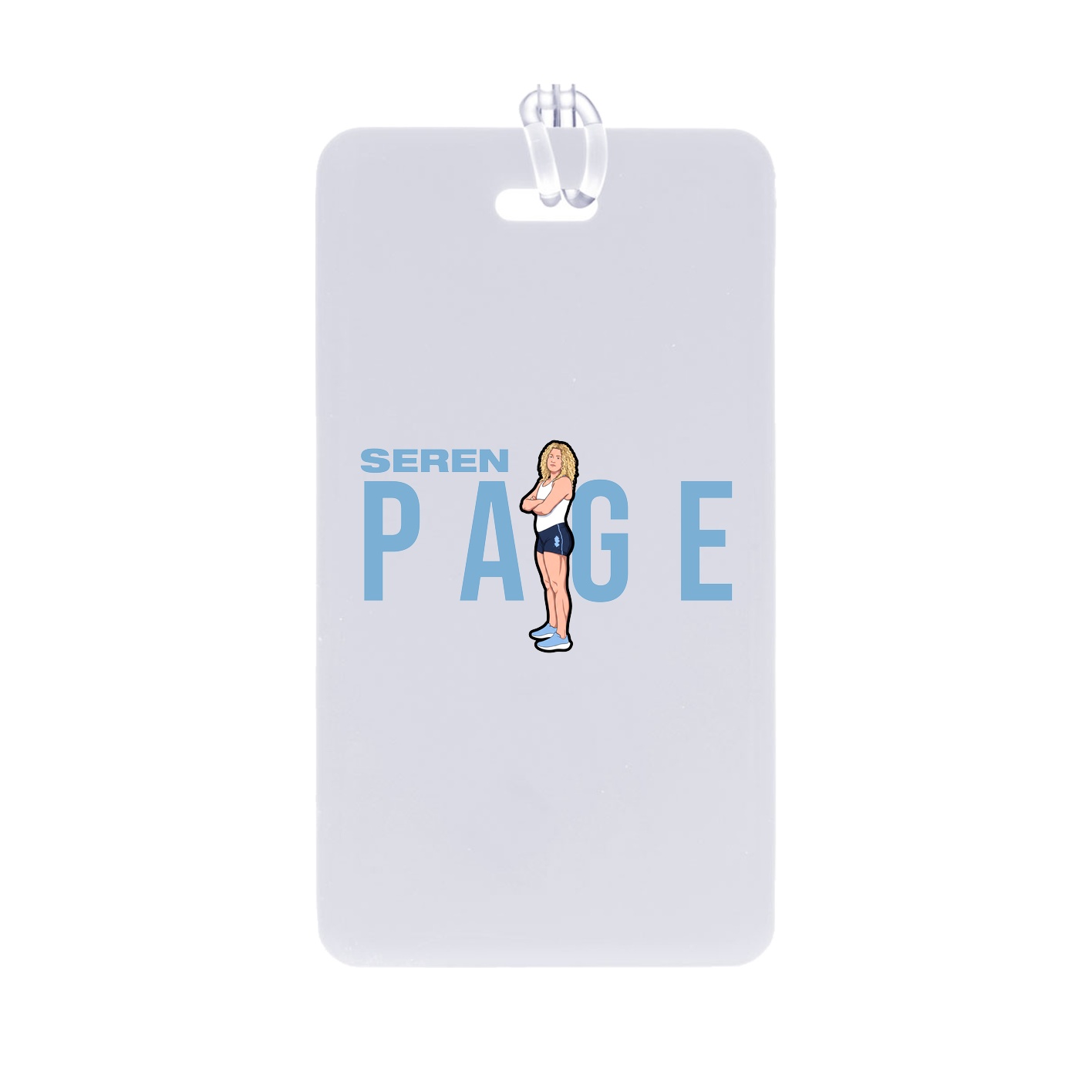 Bag Tag — Player Name in Classic