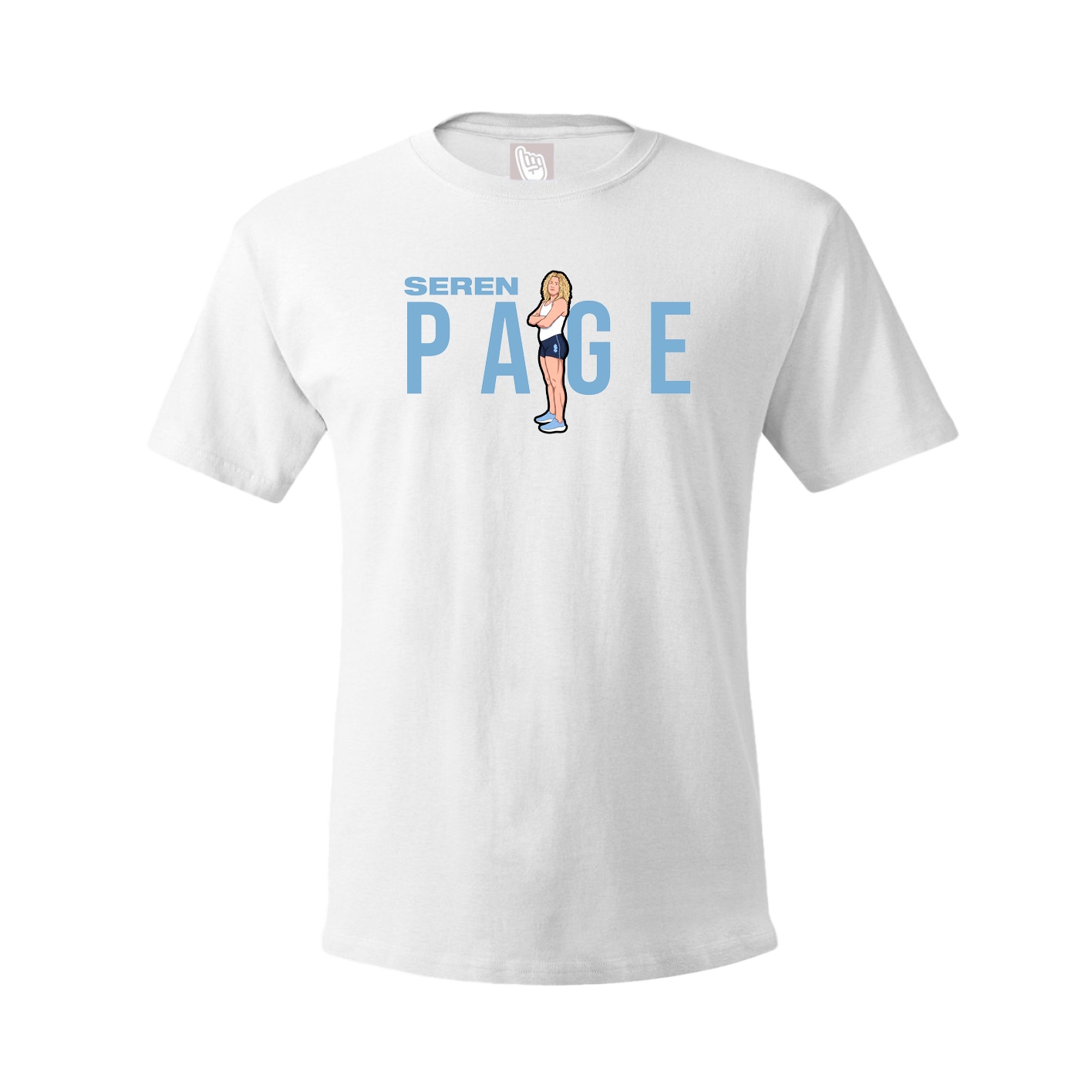Youth Tee — Player Name in White