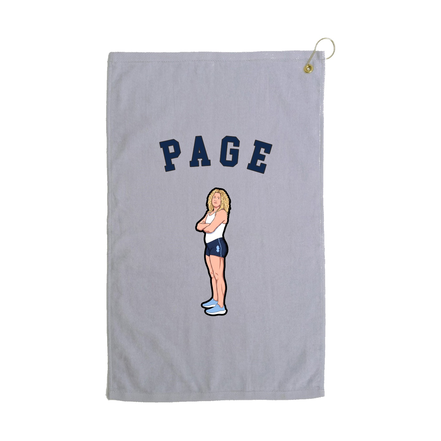 Golf Towel — Shirsey Arch in Grey