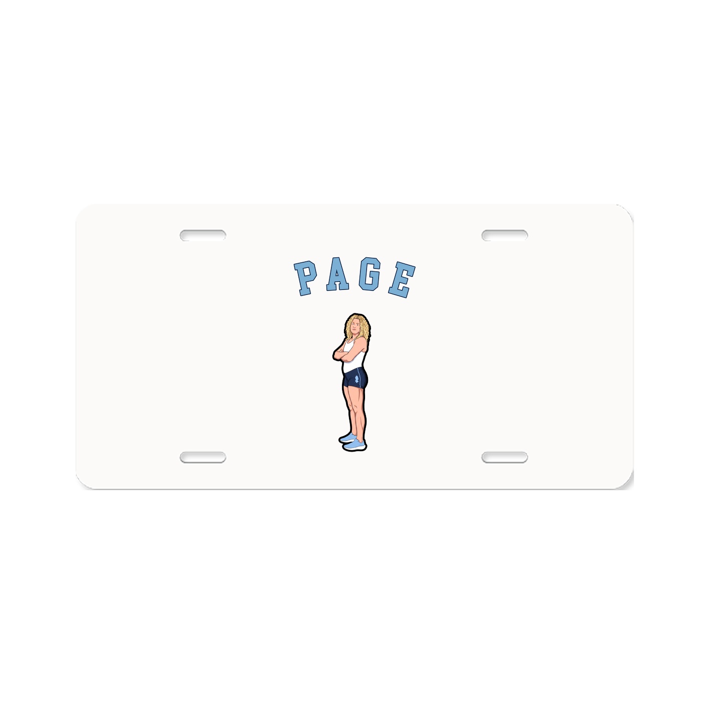 License Plate — Shirsey Arch in Classic