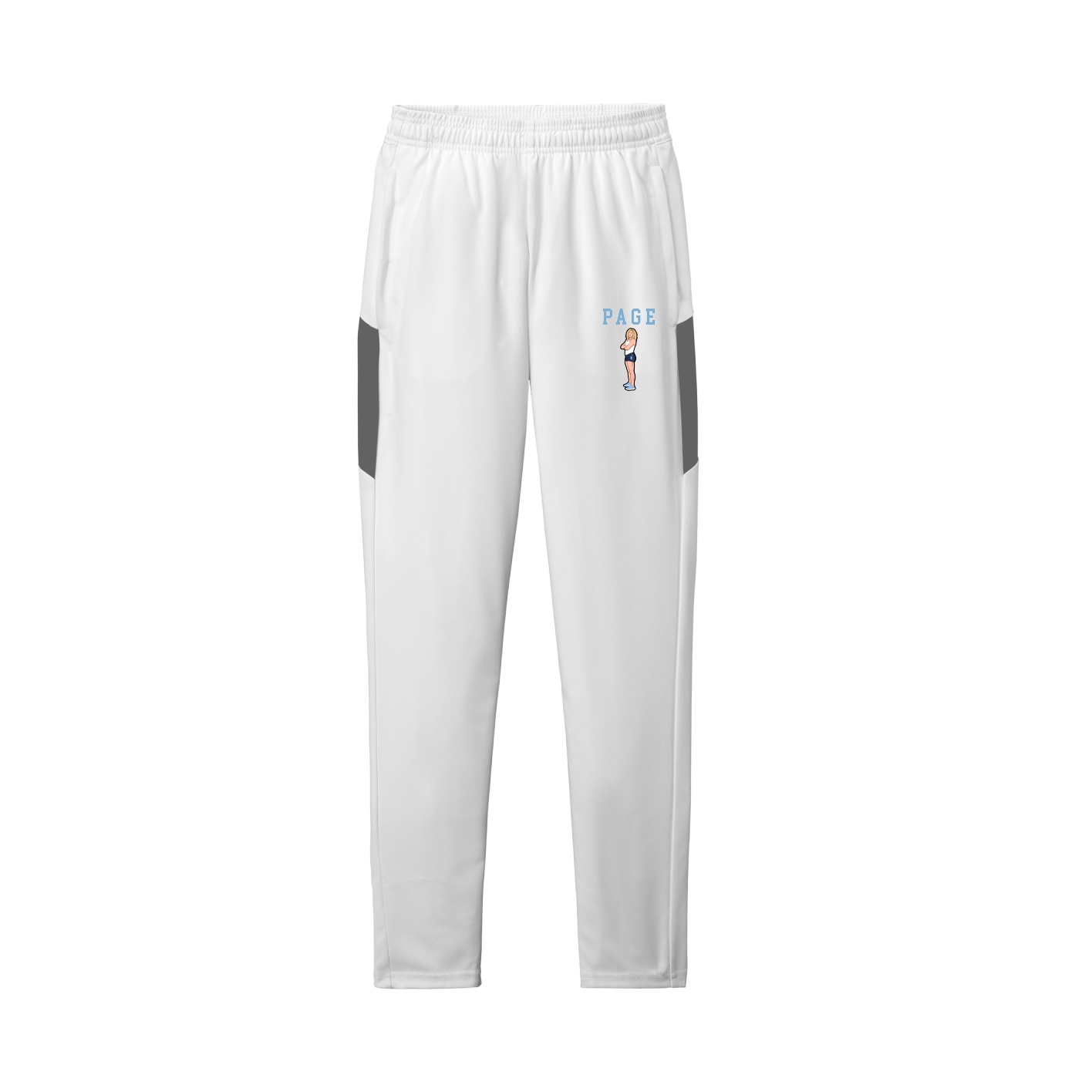 Team Travel Pant — Shirsey in White/Grey