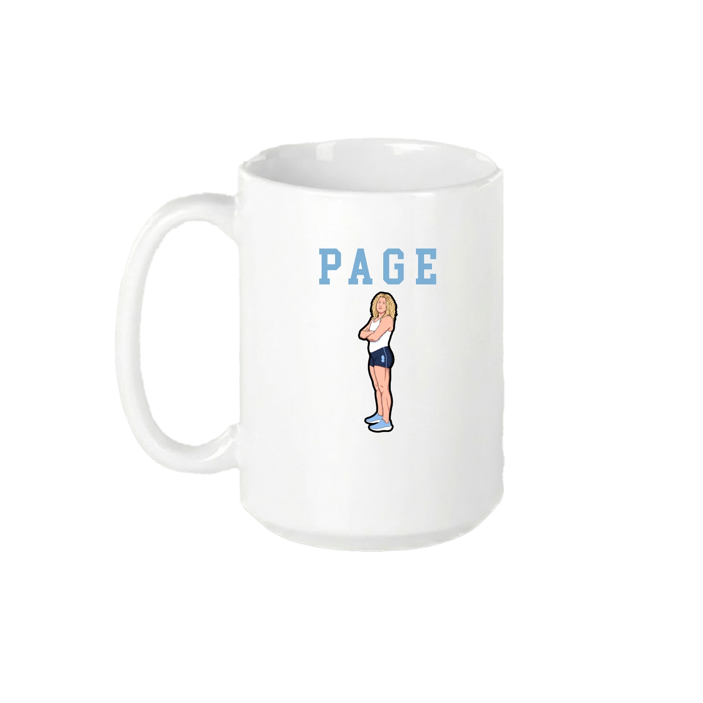15oz Coffee Mug — Shirsey in White