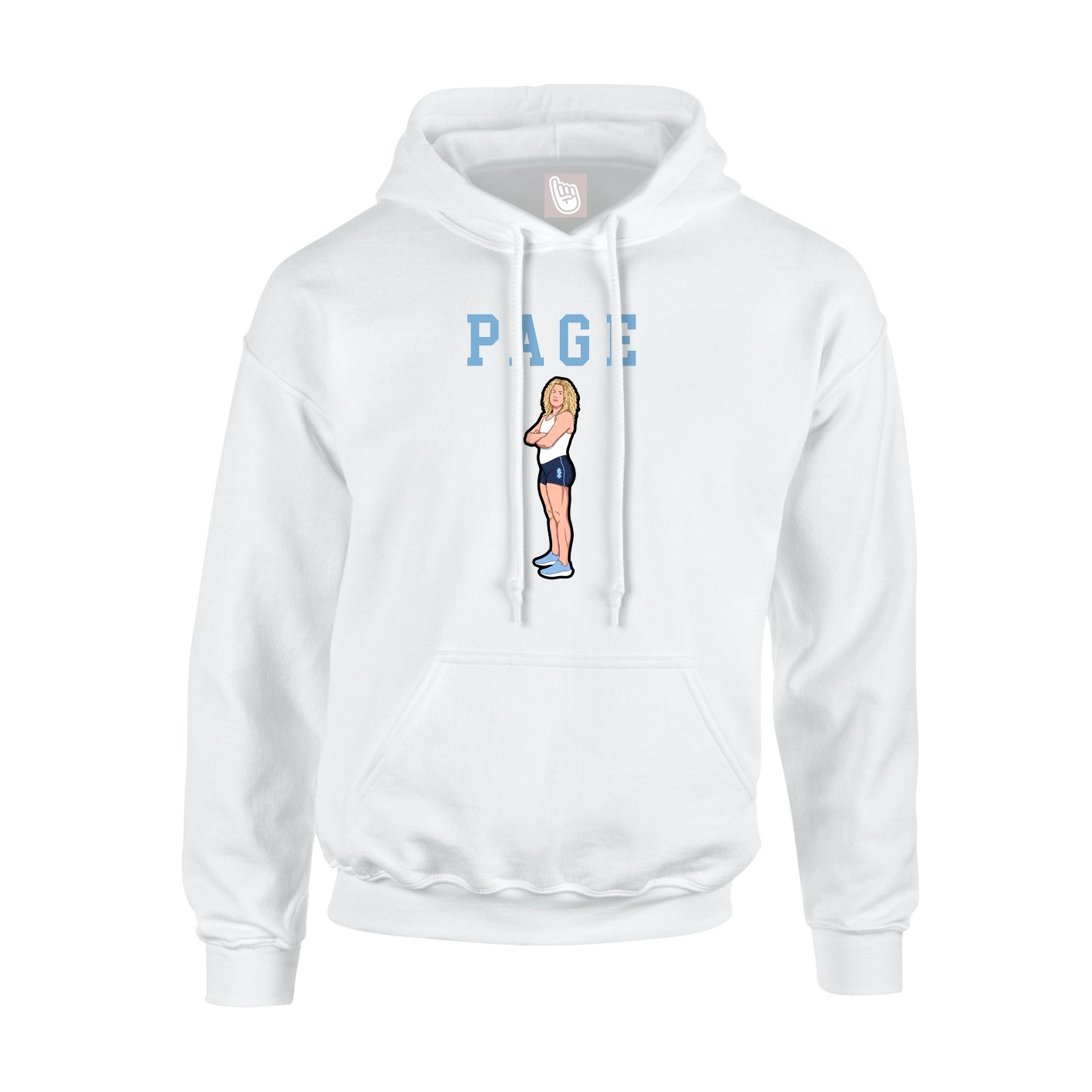 Youth Hoodie — Shirsey in White