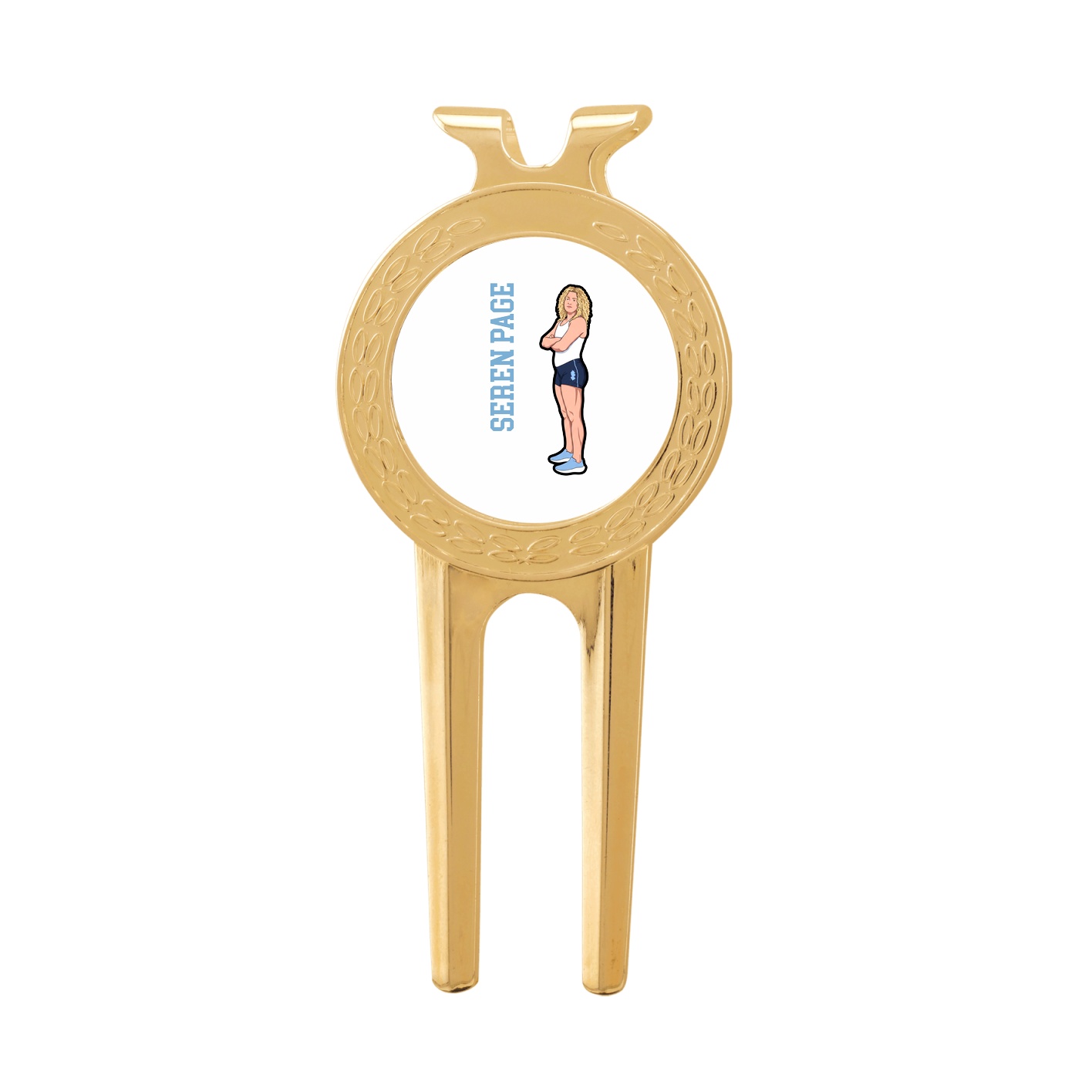 Divot Tool with Ball Marker — Name Vertical in Classic