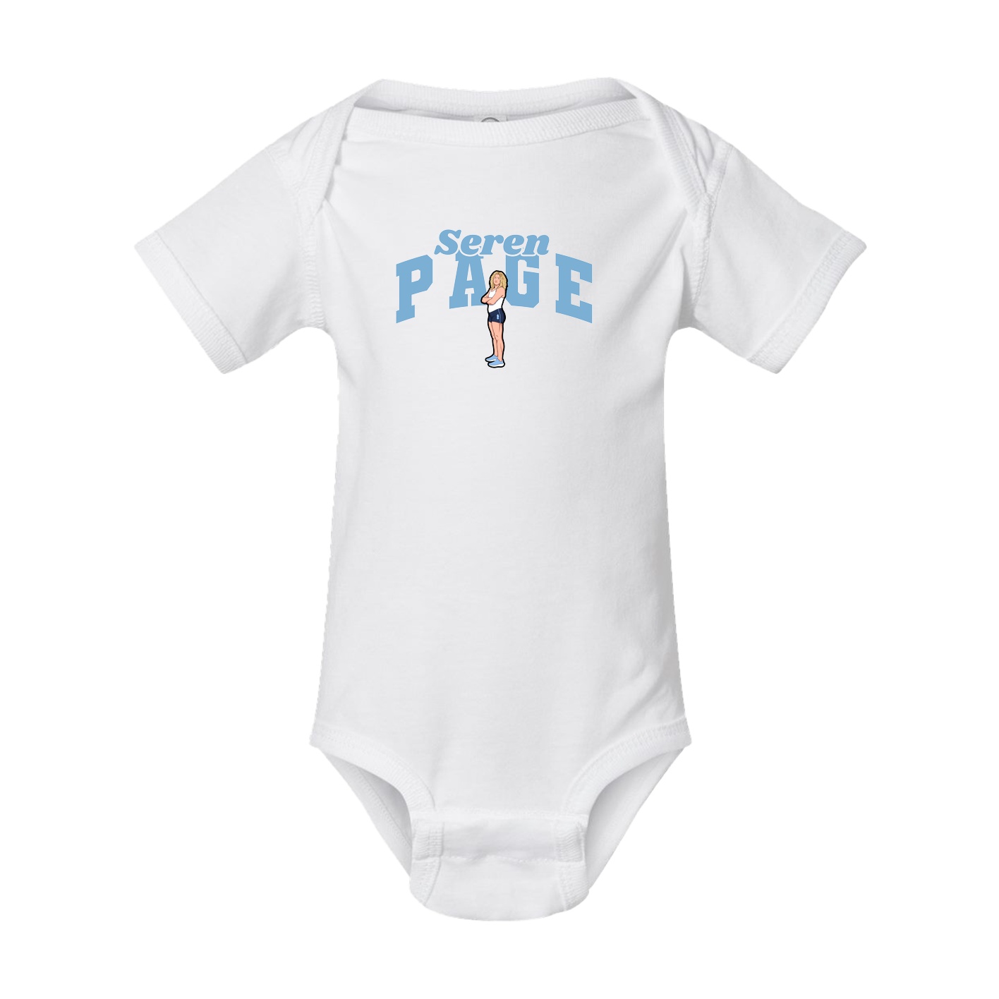 Baby Onesie — Signature Arch in White