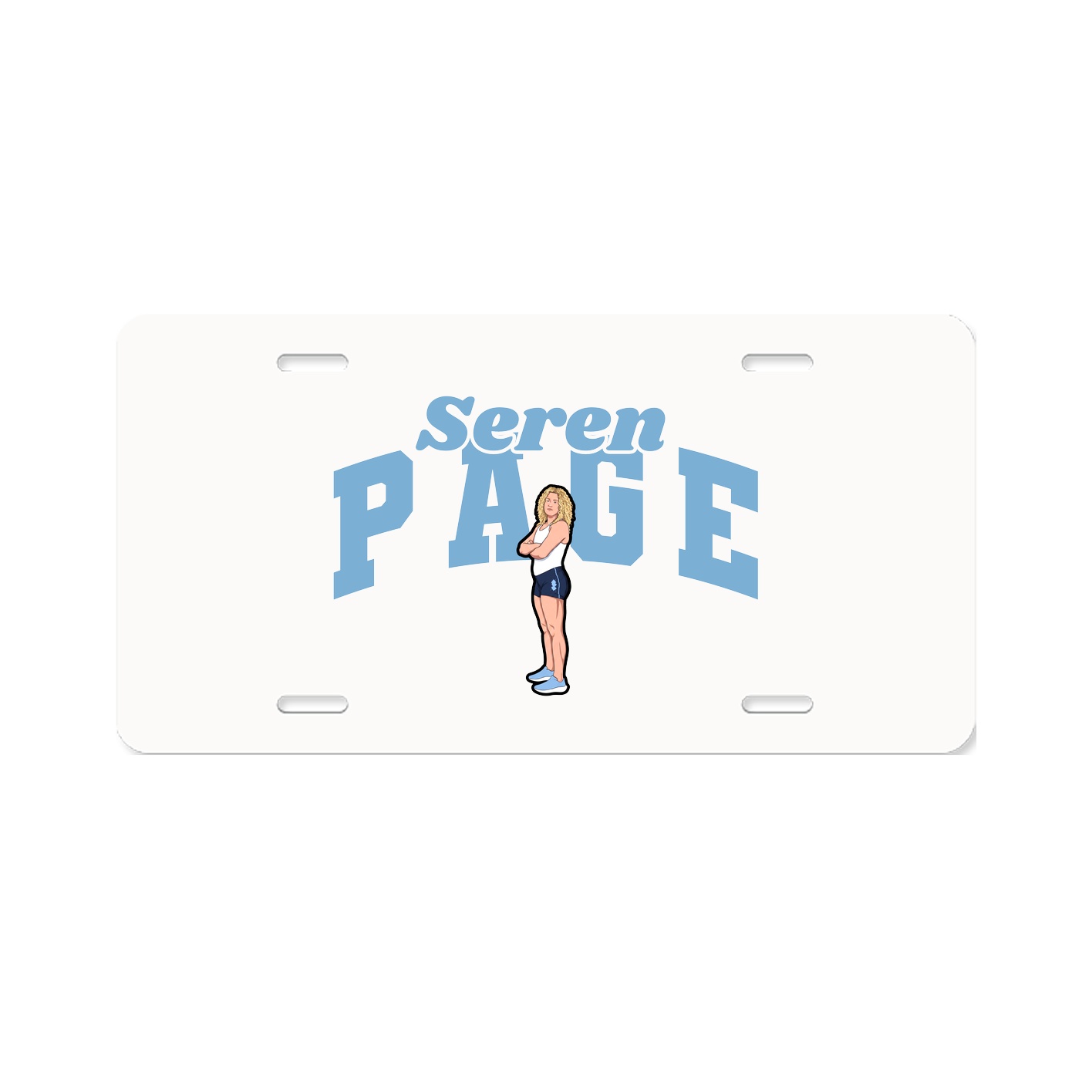 License Plate — Signature Arch in Classic