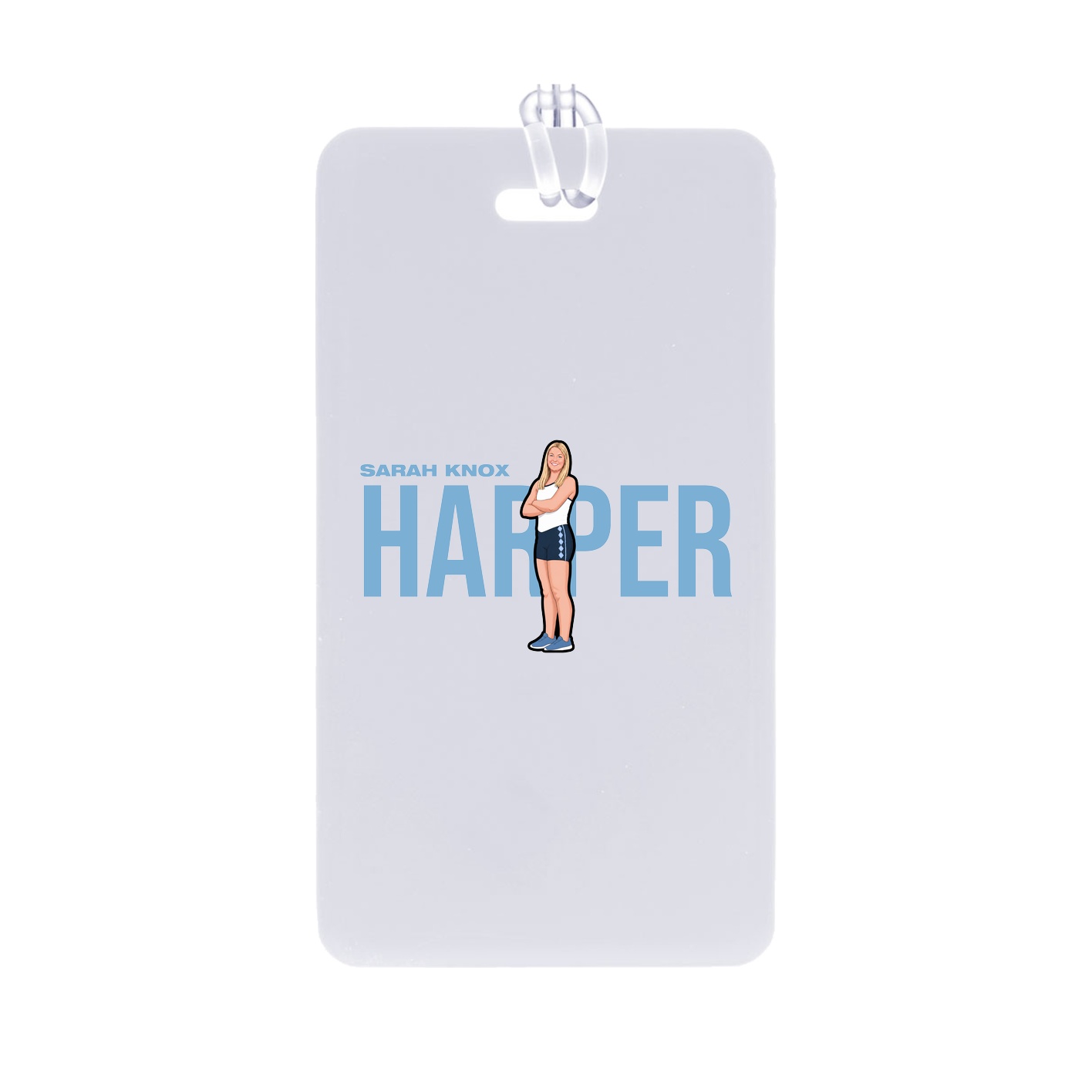 Bag Tag — Player Name in Classic