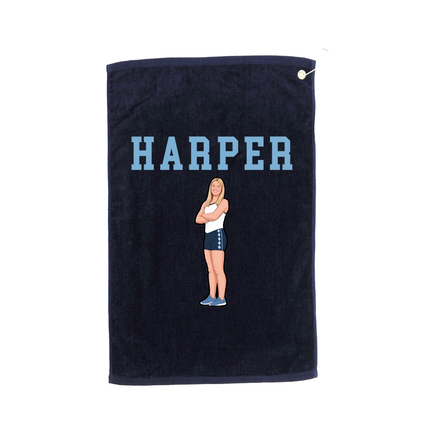 Golf Towel — Shirsey in Navy