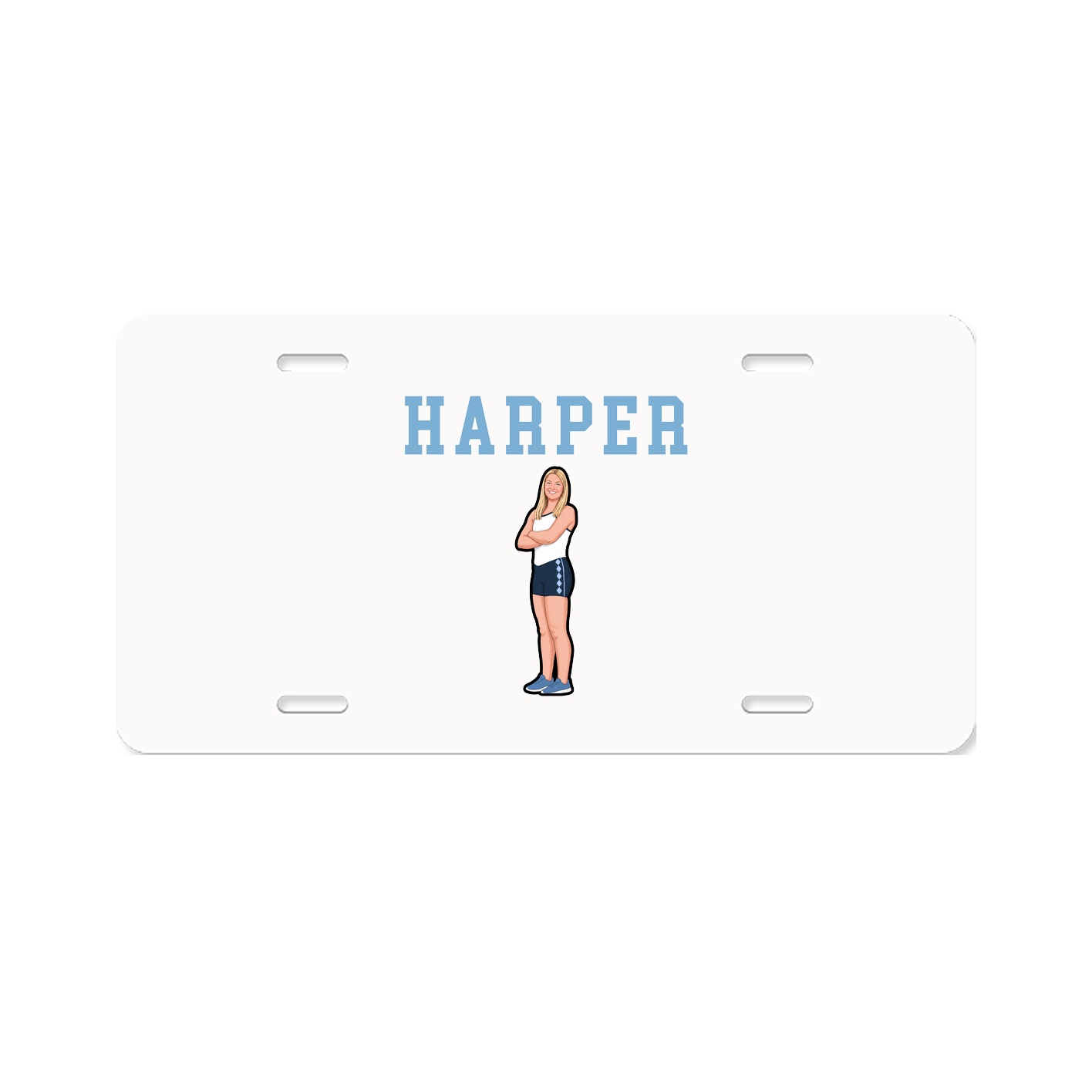 License Plate — Shirsey in Classic