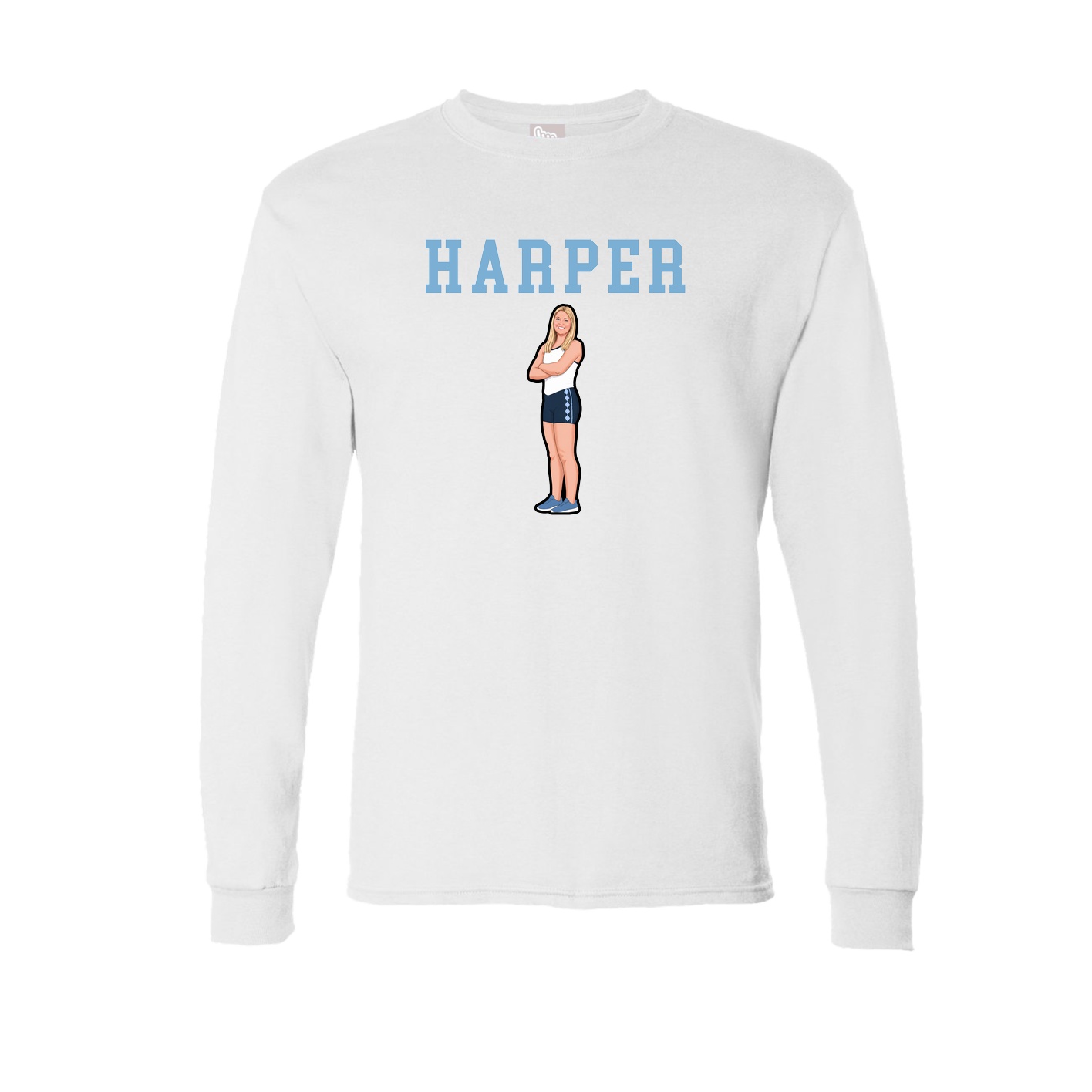 Long Sleeve Tee — Shirsey in White