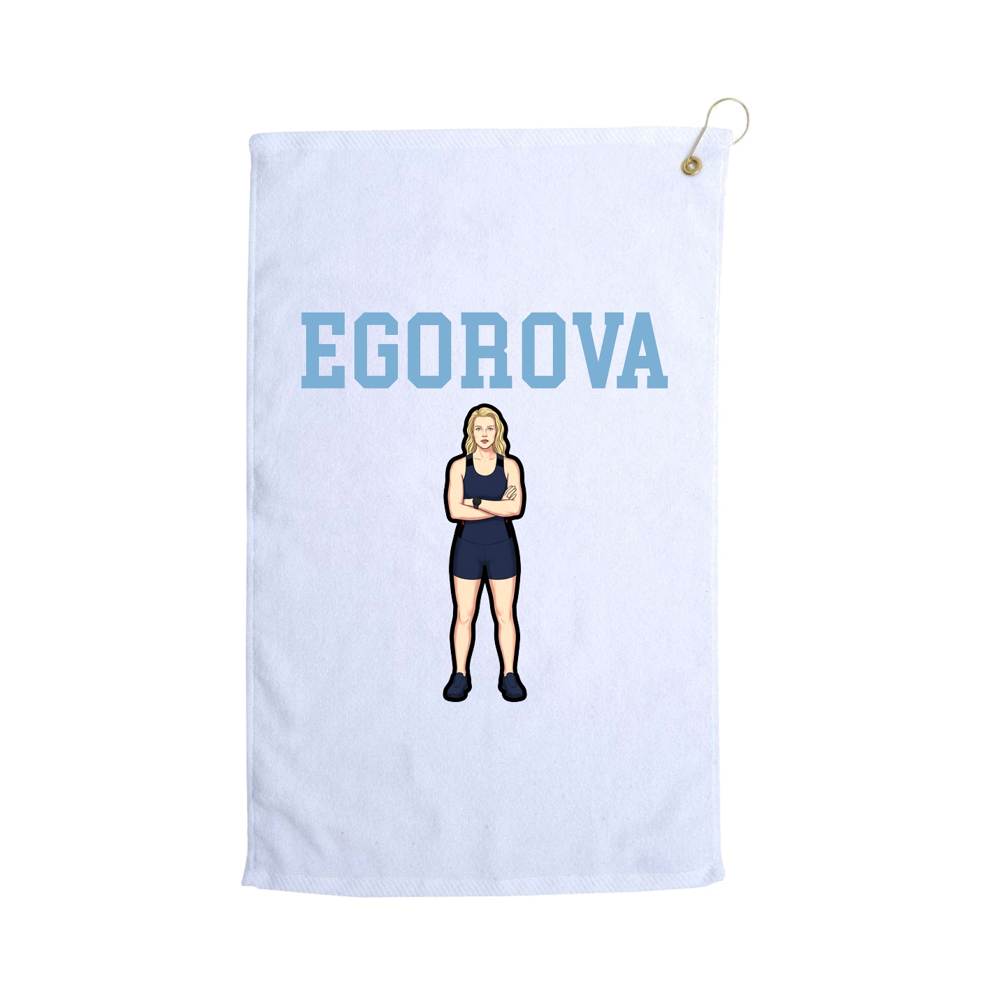 Golf Towel — Shirsey in White