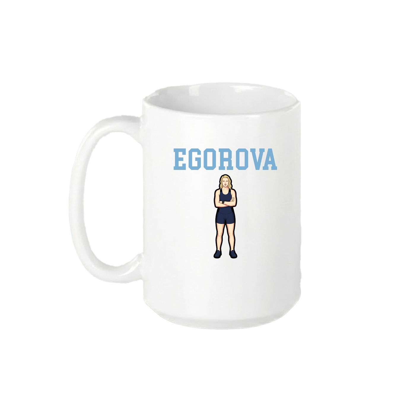 15oz Coffee Mug — Shirsey in White