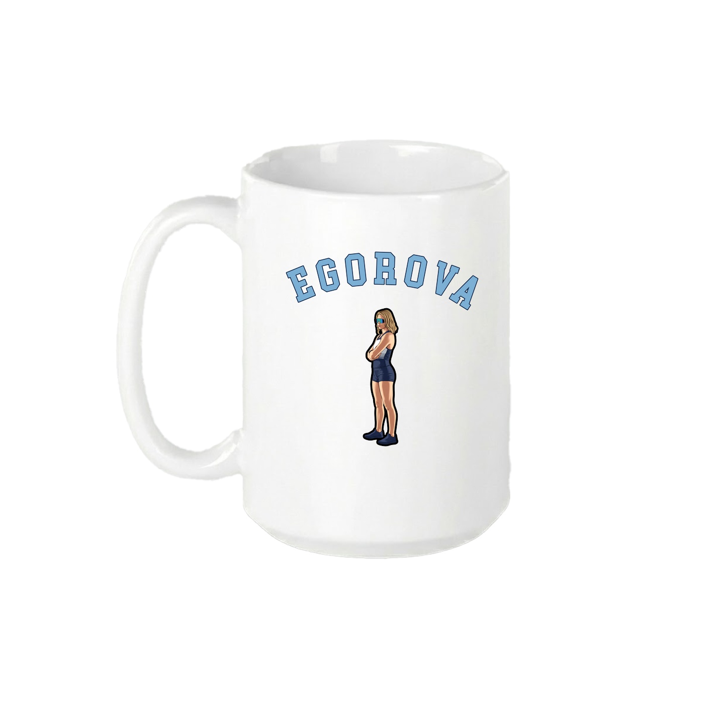 15oz Coffee Mug — Shirsey Arch in White
