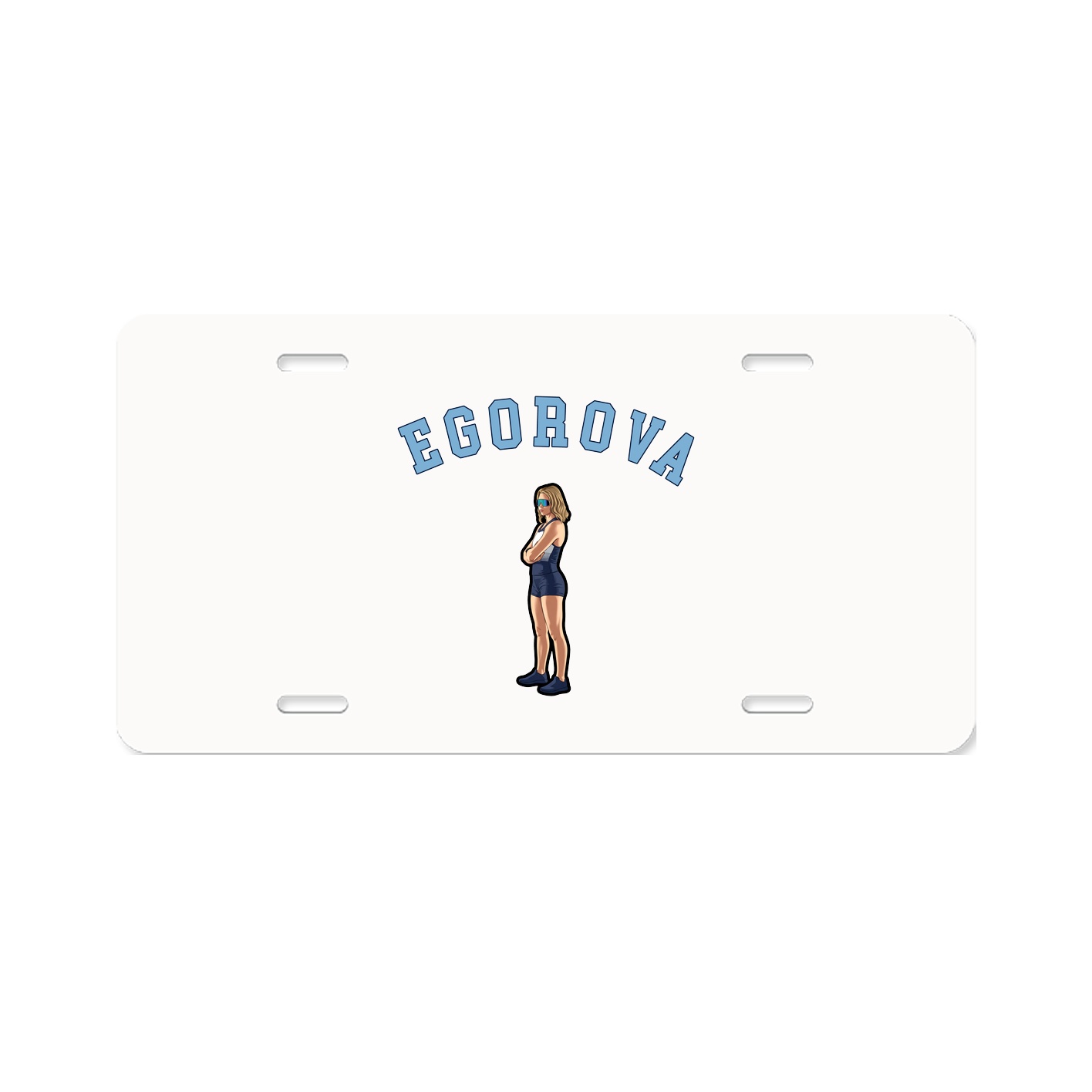 License Plate — Shirsey Arch in Classic