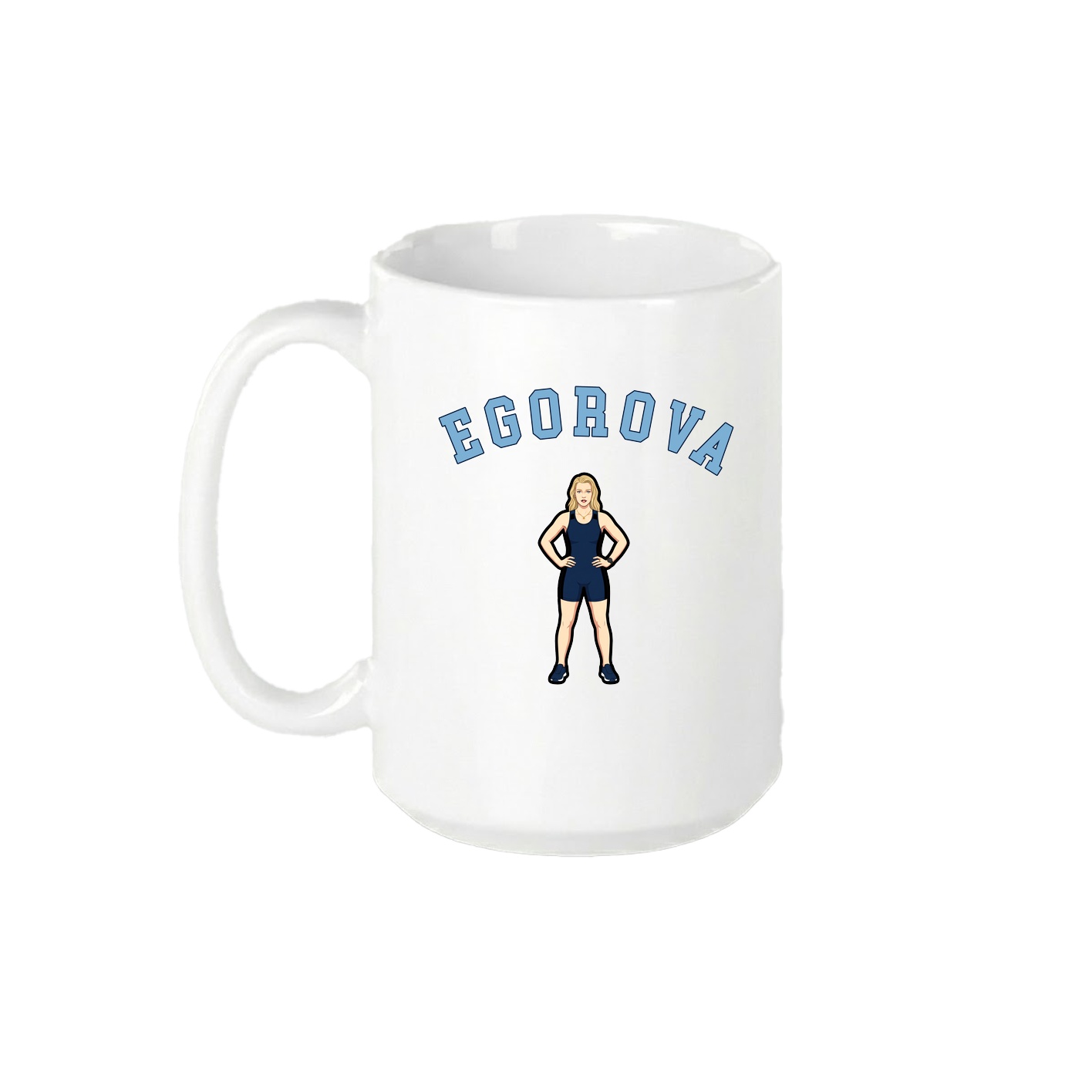 15oz Coffee Mug — Shirsey Arch in White